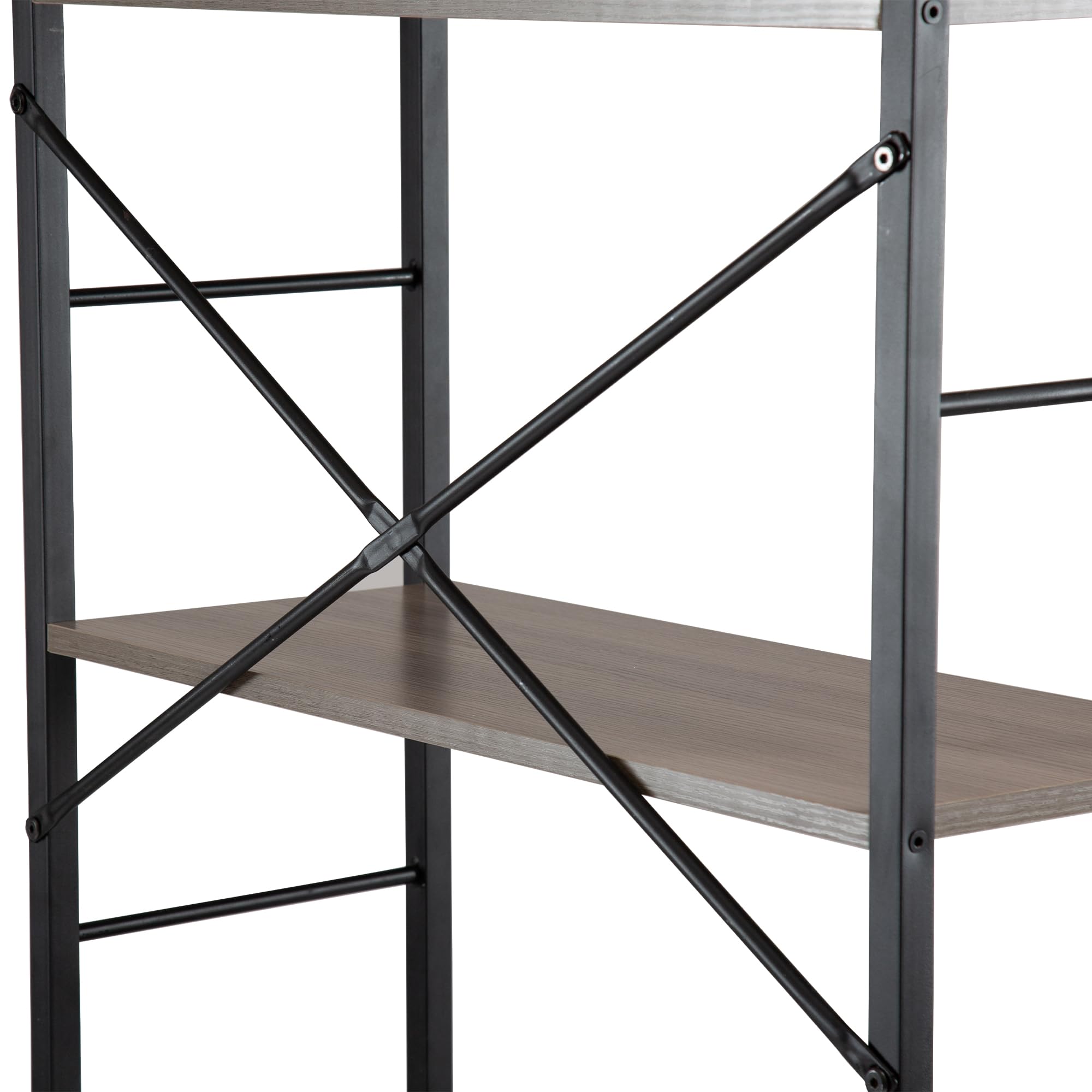 ウッドグレー収納ラック 収納木製スリム キッチン本棚食器棚 人気