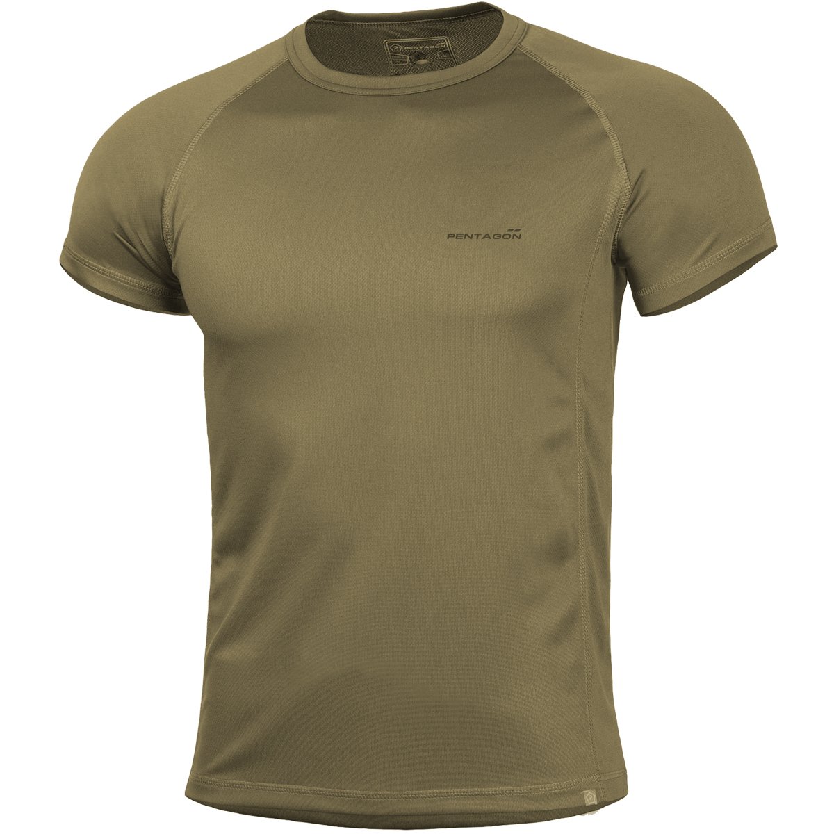 Pentagon Men's Body Shock T-Shirt Coyote Size M