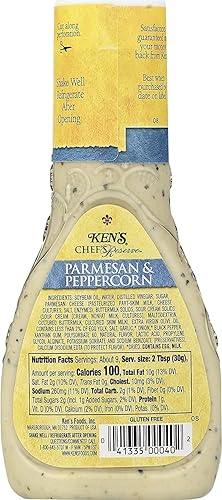 Miniatura 3 de Ken's Steak House Chef's Reserve - Aderezo de pimienta parmesana, 9 onzas (paquete de 2)