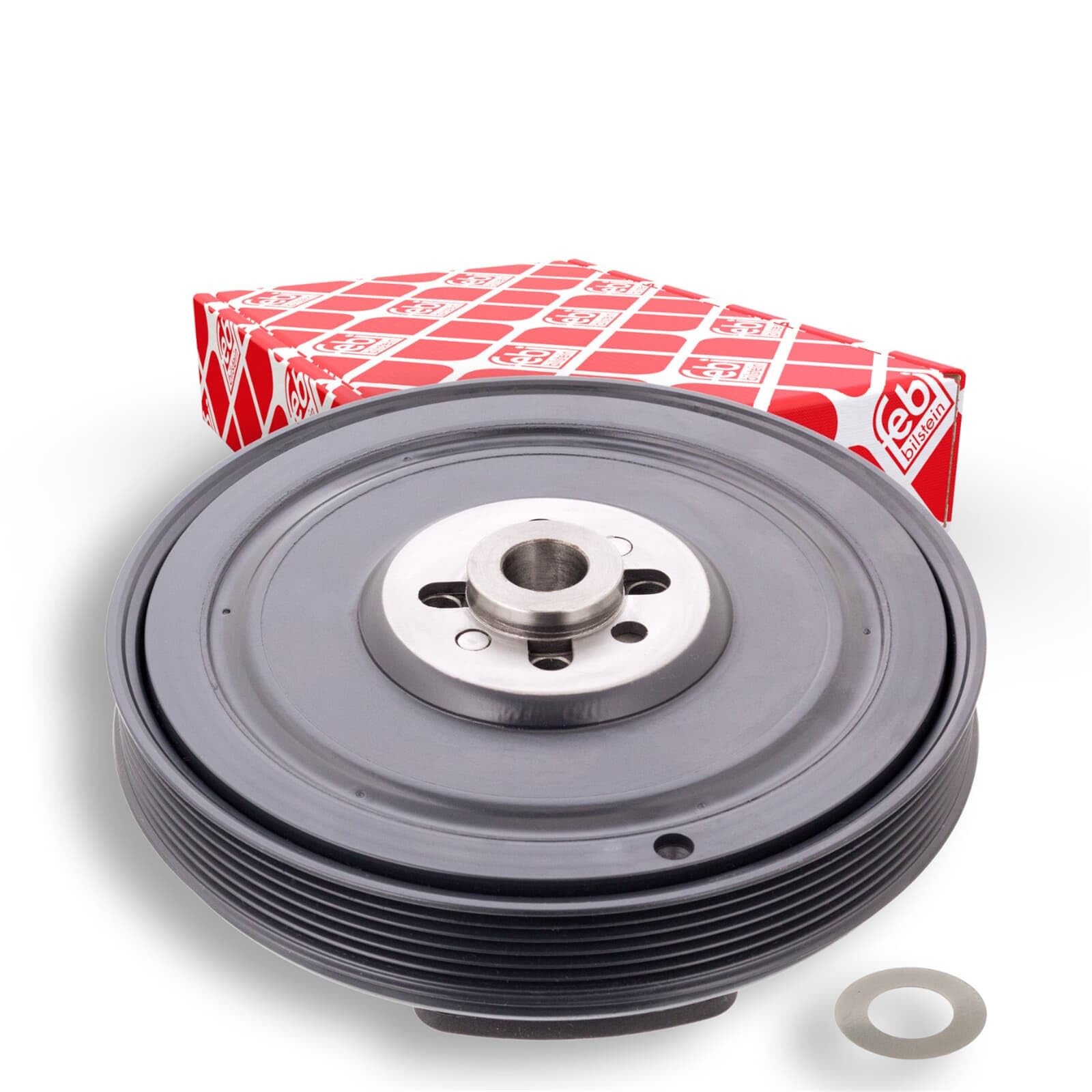 febi bilstein 31858 Puleggia (disaccoppiata) per albero motore, 1 unità