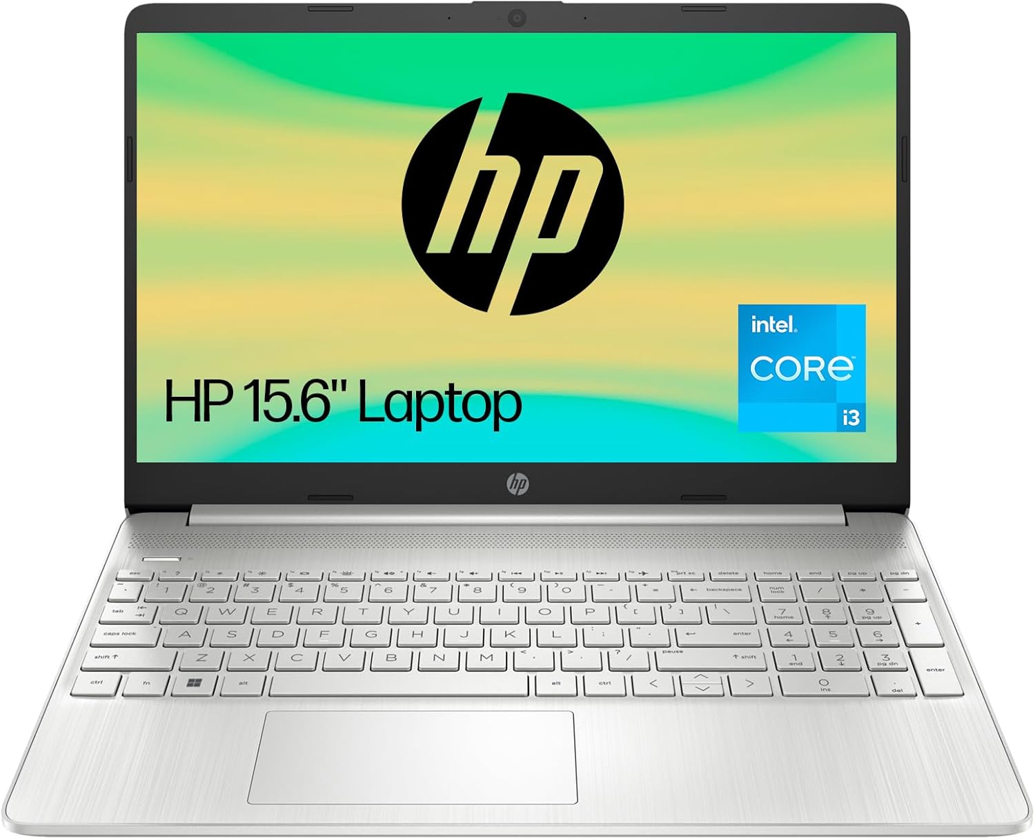 HP 15.6″ Laptop | Intel Core i3-1215U Processor | 8GB RAM | 256GB SSD | Intel UHD Graphics |FHD Display| Up to 7hrs battery | Win 11 | Thin & Light | Dual Speakers | Natural Silver | 15s-fq5026sa