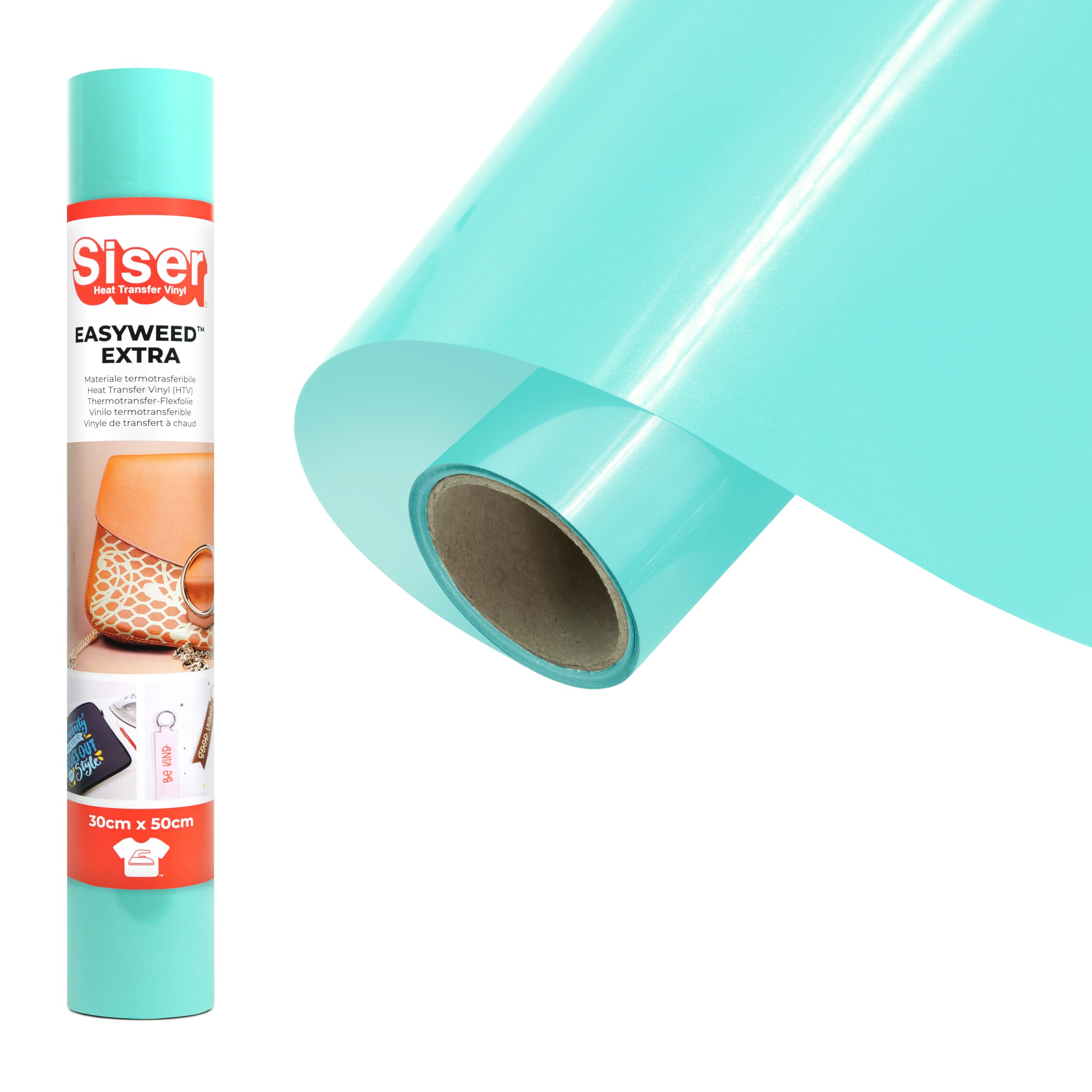 Siser Heat Transfer Vinyl, Marine Water, 50 x 30 cm