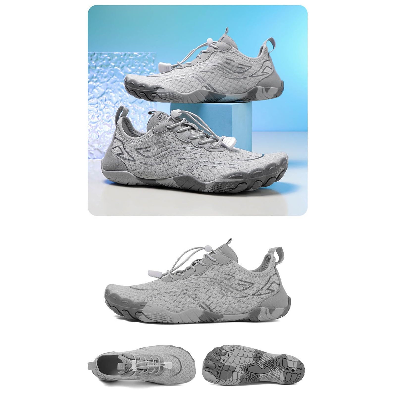 Générique Scarpe E Sport Uomo Scarpe d'acqua per Donne e Uomini Spiaggia atletica a piedi nudi estate Sport All'aperto a piedi escursionisti Running Donna