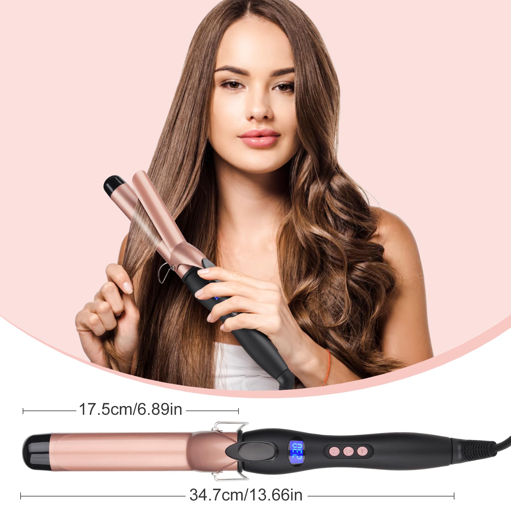 Amazon.com: Hair Curling Wand, 32mm Curling Iron 