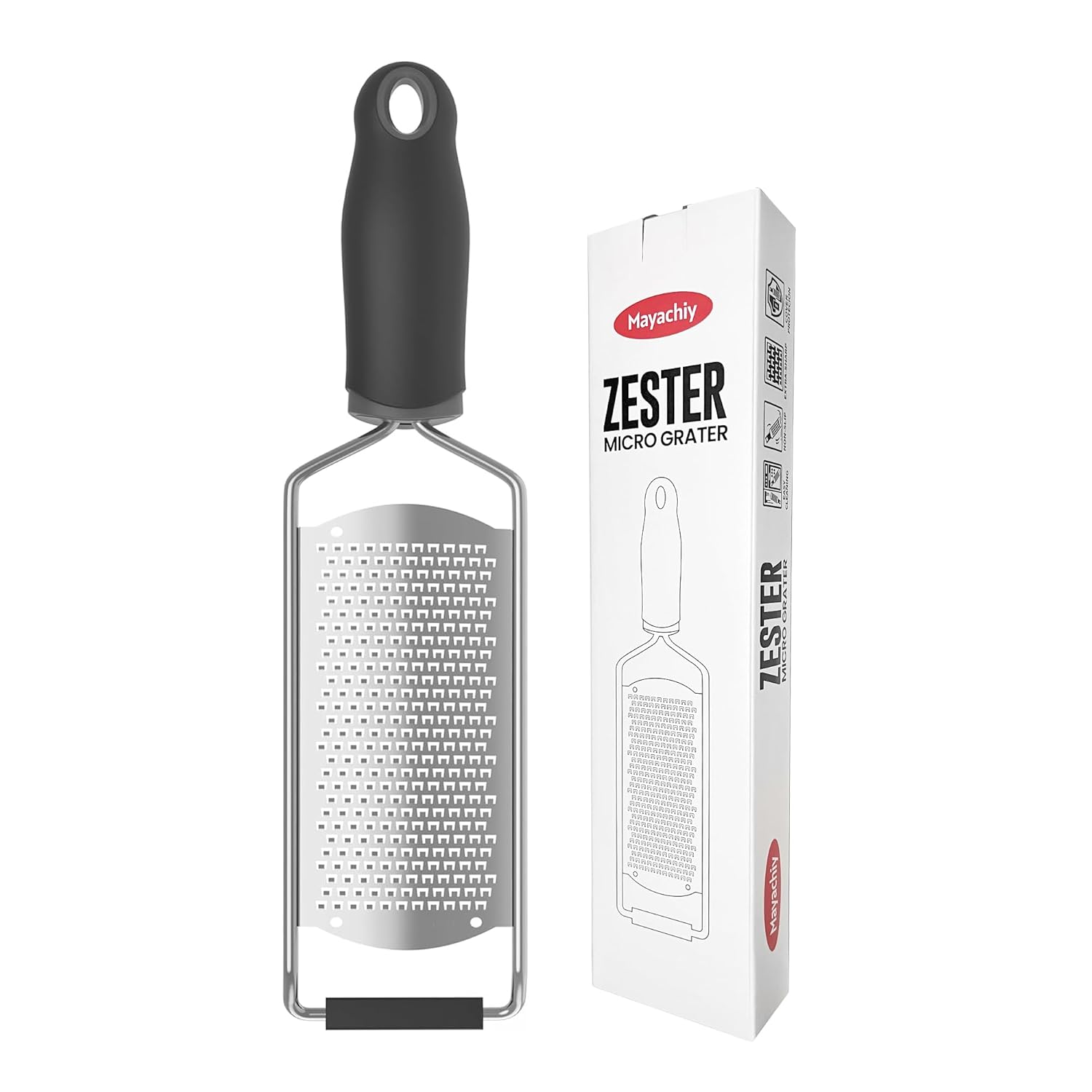 Cheese Grater Lemon Zester Fine Cheese Grater with Handle Width 2 5 inch