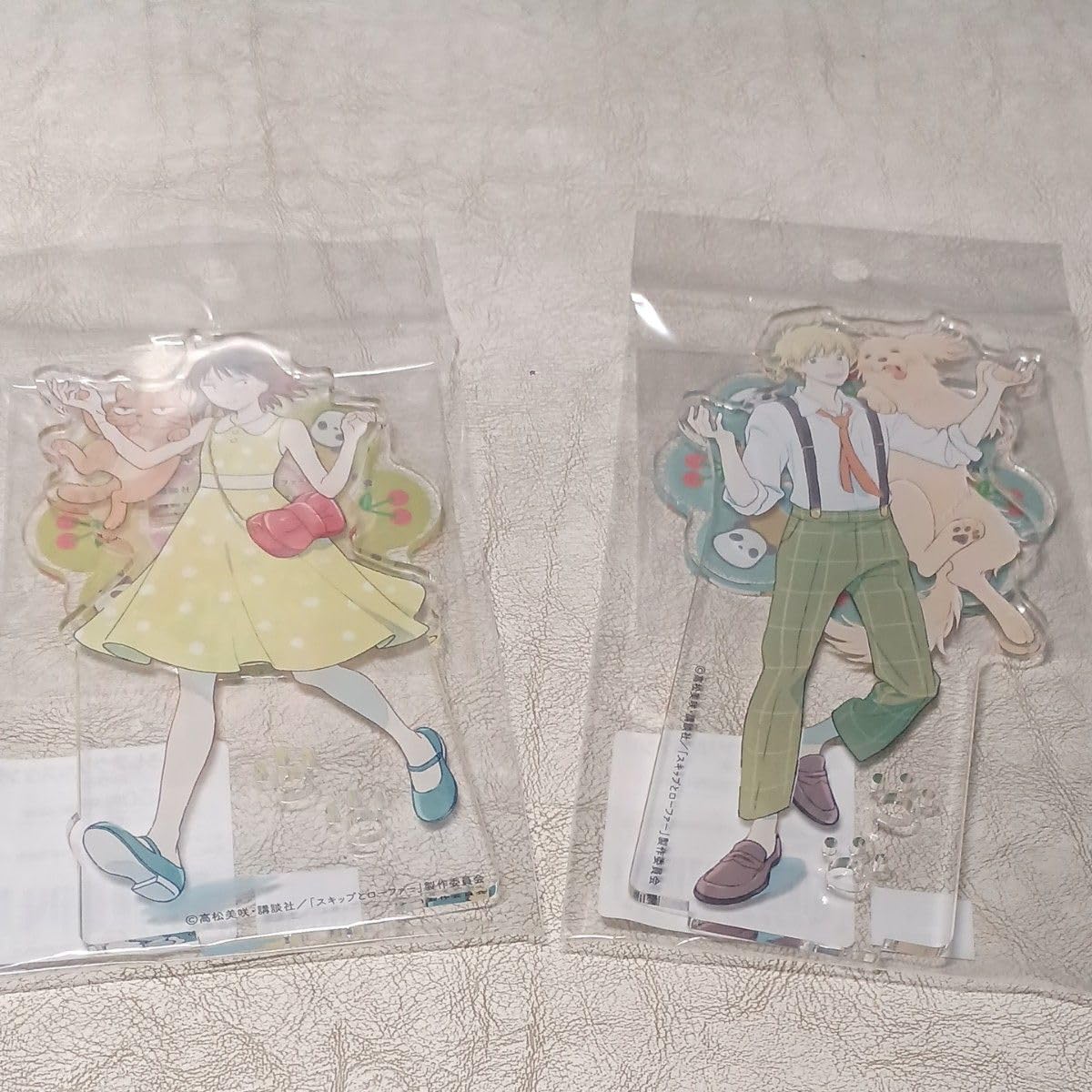スキップとローファー アクリルスタンド 岩倉美津未 志摩聡介 2点セット 2点セット】志摩聡介・岩倉美津末／スキップとローファー 冬服