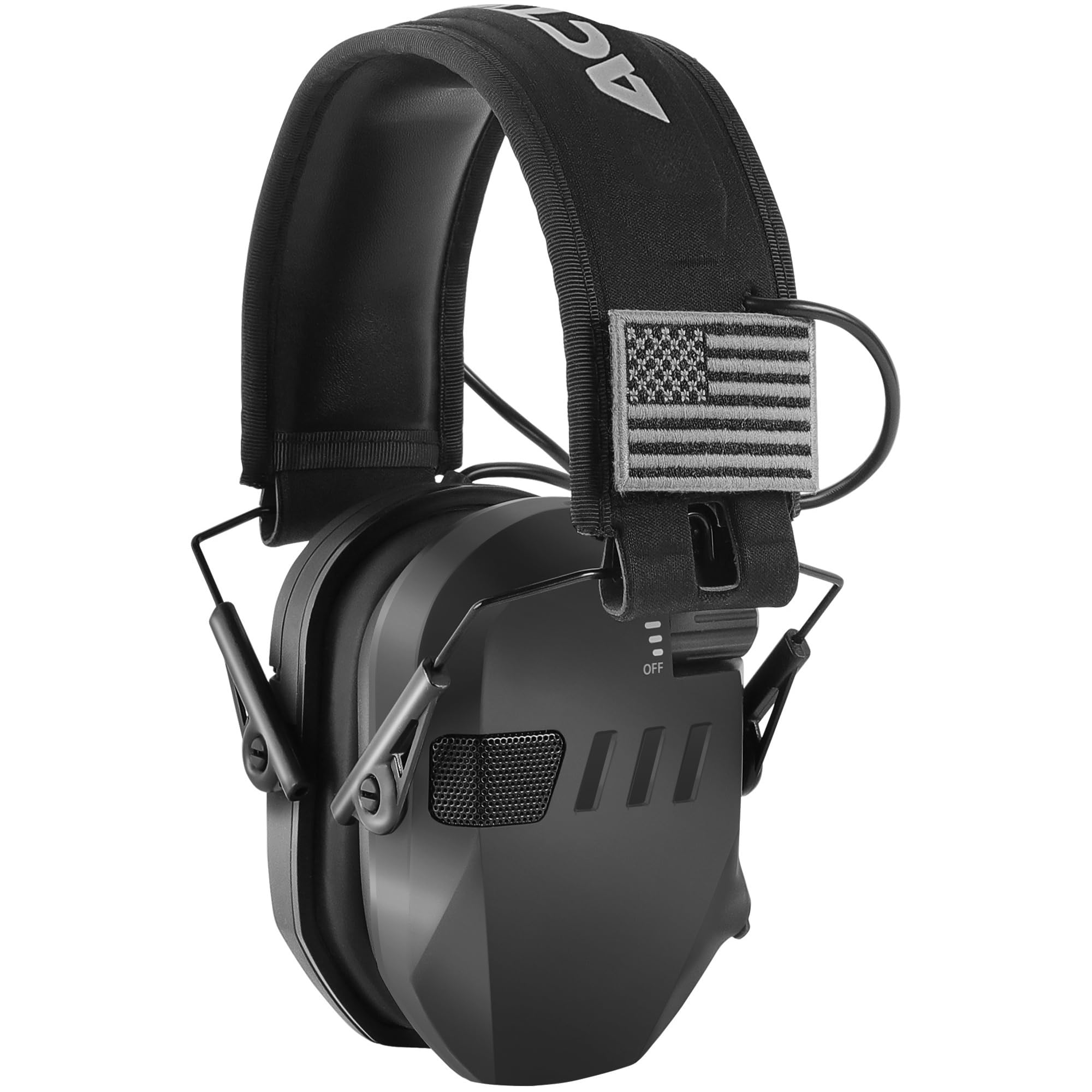 Sponsored Ad - Shooting Ear Protection for Gun Range, Active Noise Reduction NRR 23dB, Shooting Ear Muffs Hearing Protection