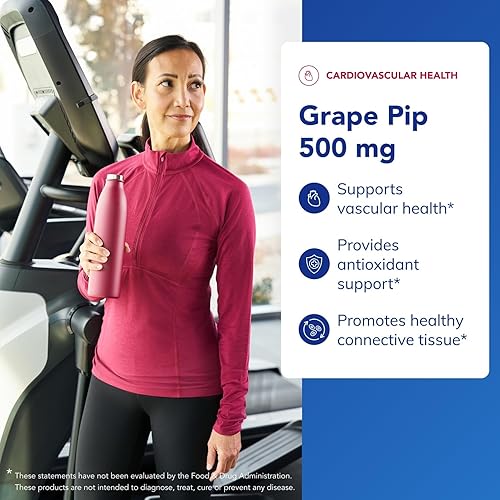 Miniatura 3 de Pure Encapsulations Grape Pip 500 mg  Supports Vascular Health  120 Capsules