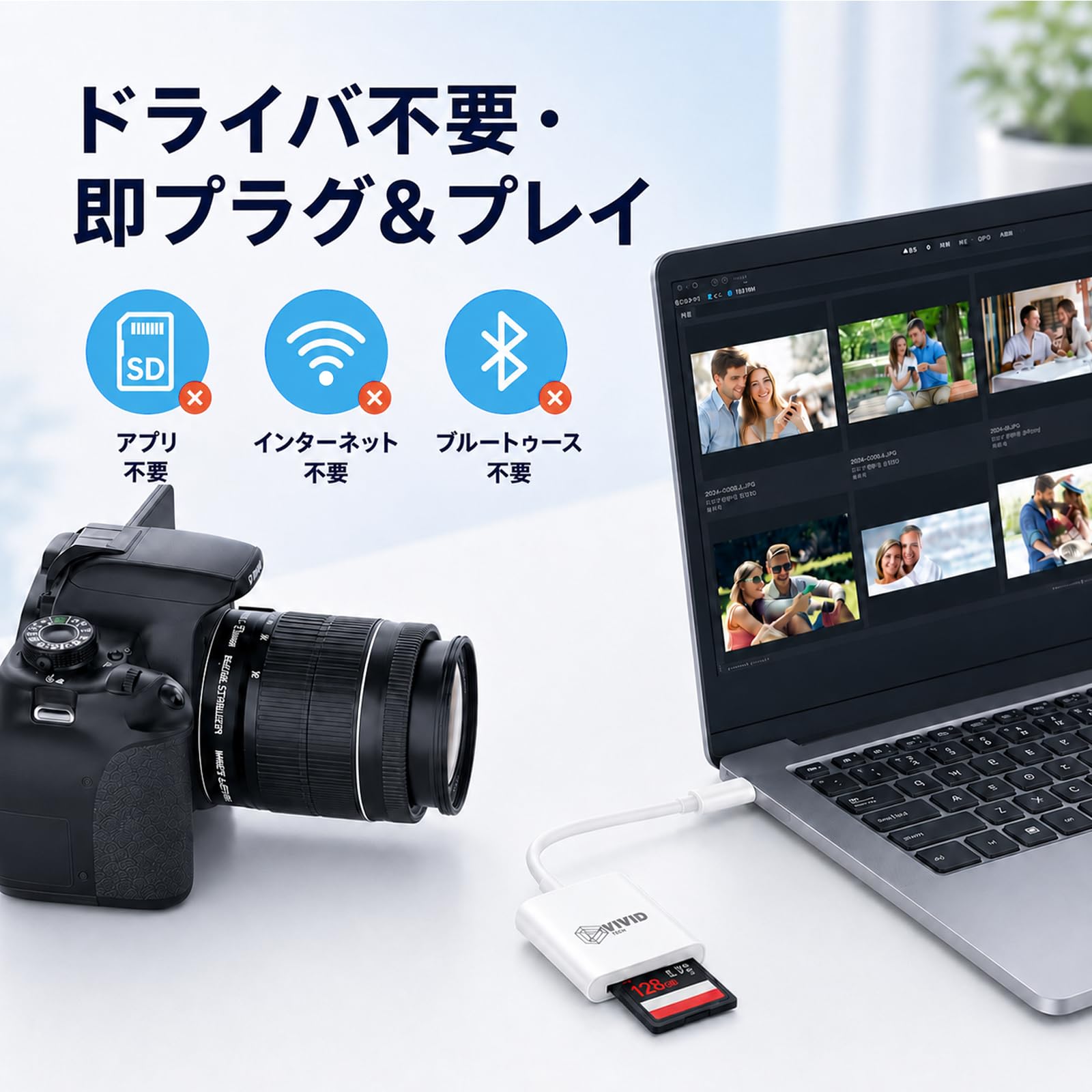コンパクトデジタルカメラ2台＋カードリーダー Amazon.co.jp: VIVID TECH タイプ C SD カードリーダー USB-C メモリー