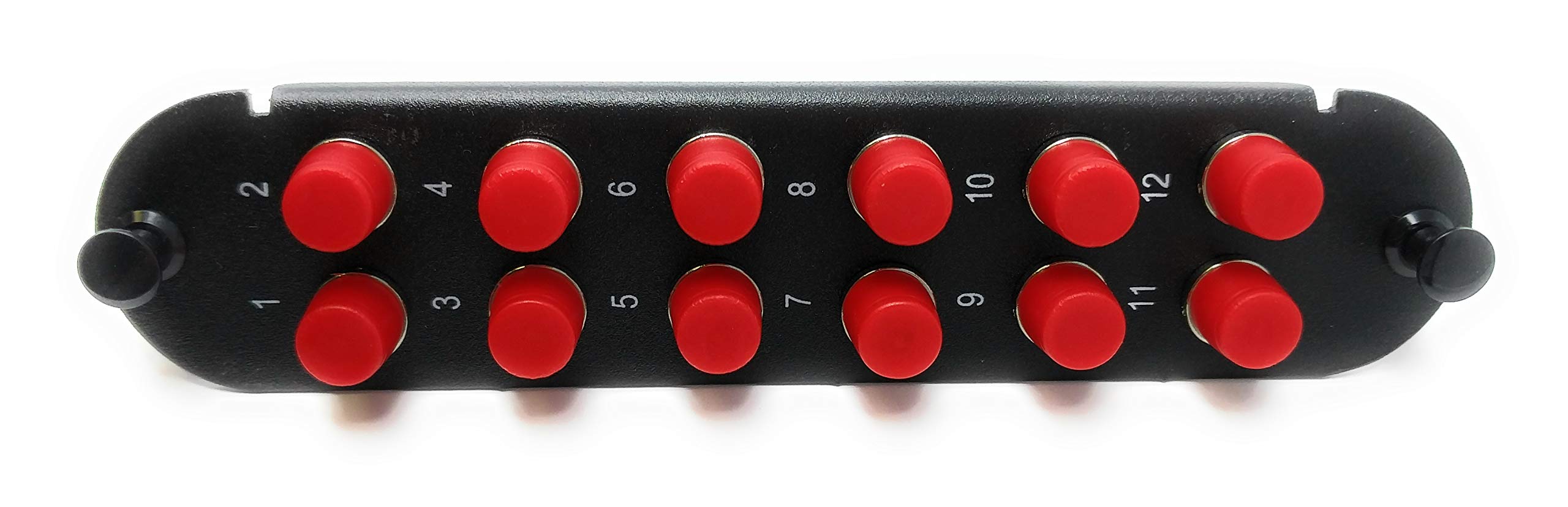 RiteAV - CCH FC/FC (12 Port Simplex w/12 Fiber Connectors