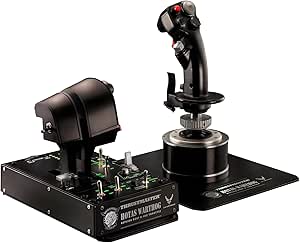 Thrustmaster HOTAS Warthog Flight Stick, Throttle and Control Panel for Flight Simulation, Official Replica of the U.S Air Force A-10C Aircraft (Compatible with PC)