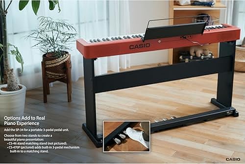 Miniatura 6 de Casio, Pianos digitales de 88 teclas para el hogar (CDP-S160RD)