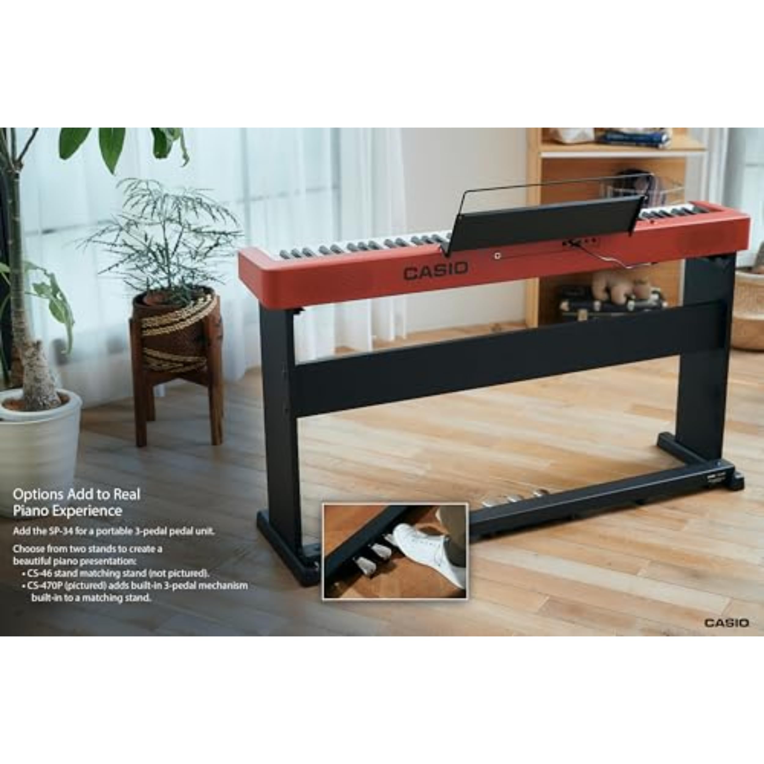 Casio, Pianoforti digitali a 88 tasti-Home (CDP-S160RD)