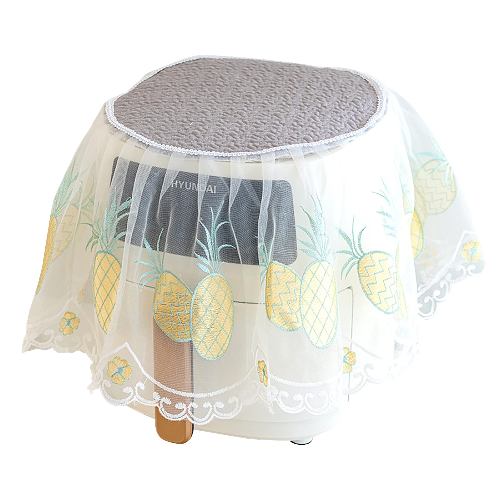 Lace Air Fryer Dust Cover, Cute Fruit Protection Cloth for Kitchen Electric Appliance, Home Decorations