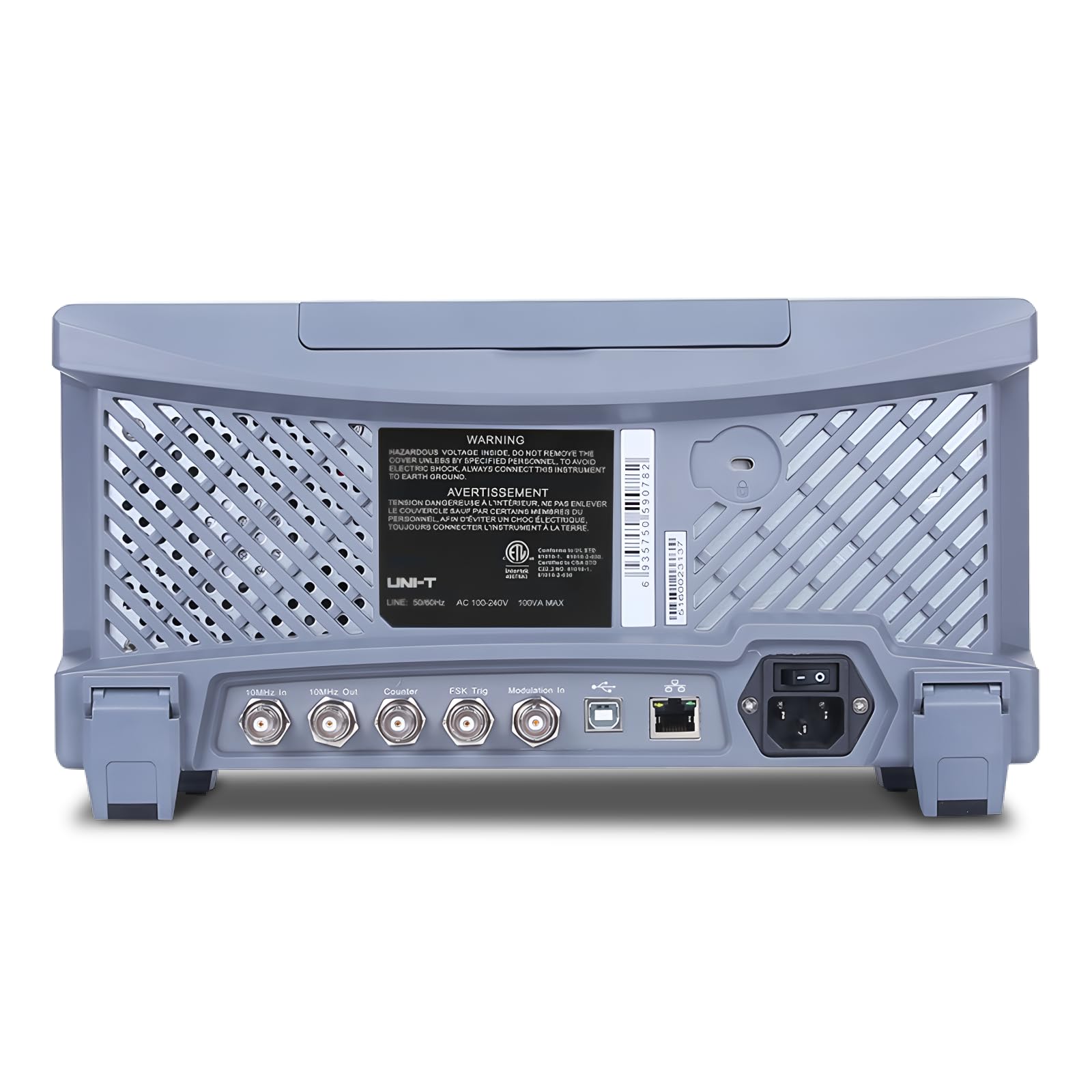 Generador de funciones/forma de onda arbitraria UNI-T UTG4162A - Generador de forma de onda arbitraria de 2 canales, 160 MHz