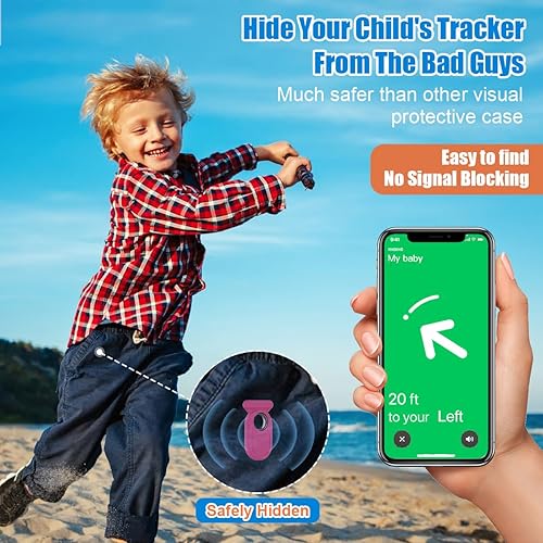 Miniatura 4 de Funda para Galaxy SmartTag2 con pasador invisible, funda protectora completa de silicona antideslizante impermeable para Samsung Galaxy Smart Tag 2