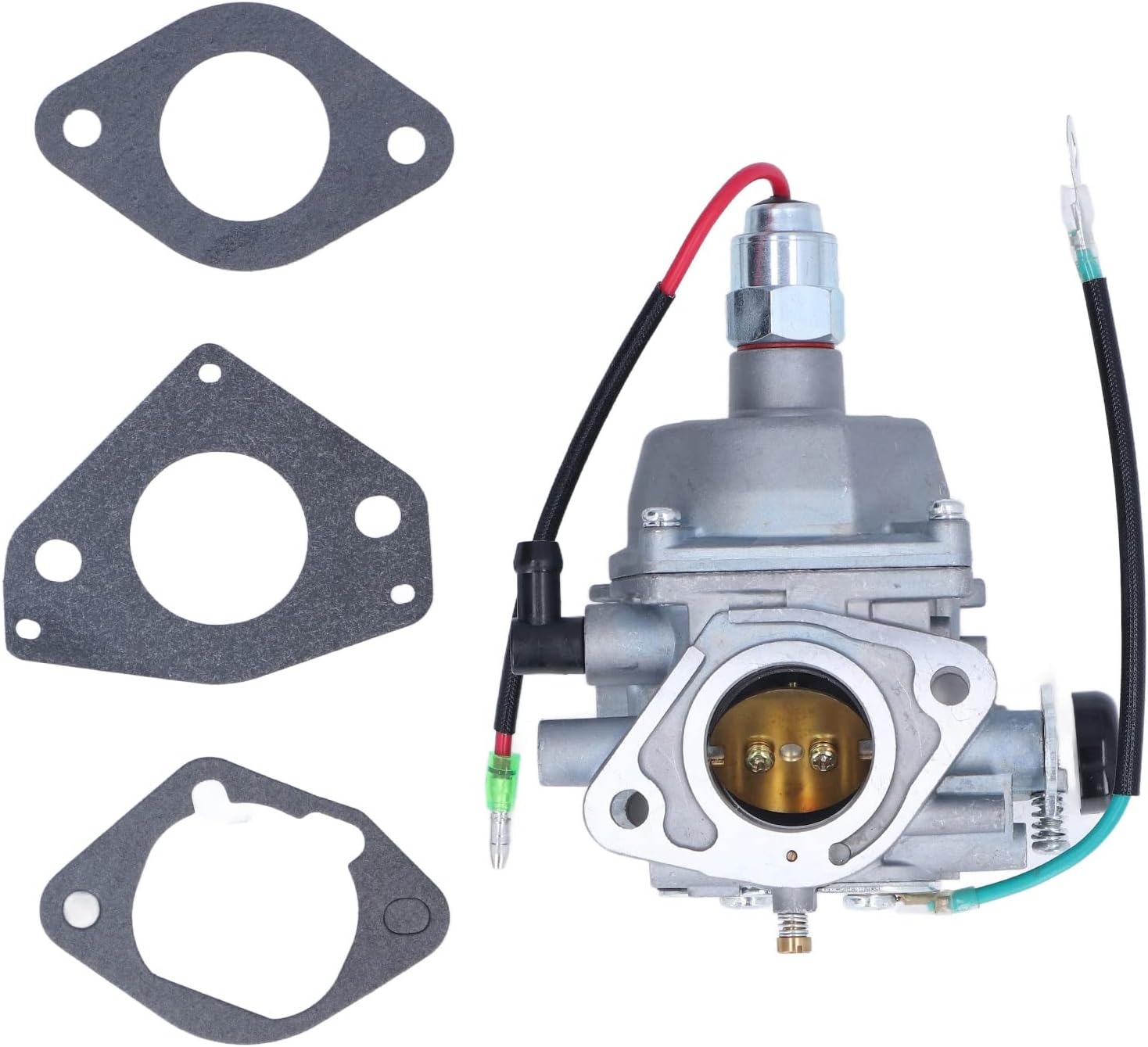 Pilipane Aluminum Lawn Mower Carburetor Replacement with for k0 20Hp for Maker, Carburetor with Mounting Gaskets Kit Fits for for k0 22 23 24 25 26 27HP Motor Courage SV720 SV725 Series