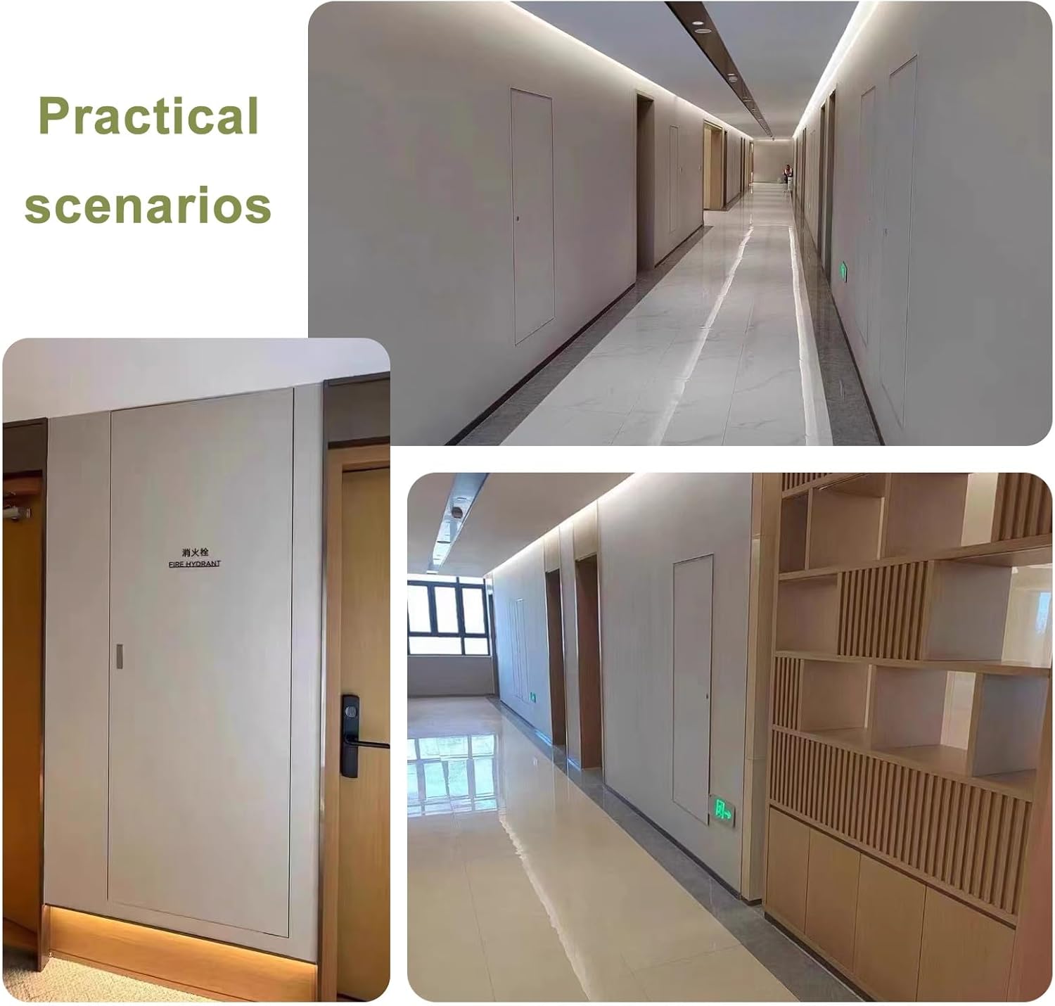 Drywall Inlay Access Panel Wall Plumbing Access Panel Aluminum Frame Vent Plumbing Access Meter Hole Box Door Plate, Customize((WxH) 75x90cm/30x36in)