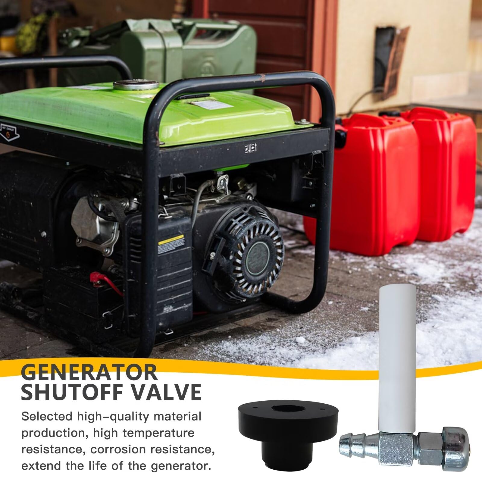 YYU 751-0171 951-0171 735-0149 935-0149 Fuel gas Tank Grommet & Shut off Valve for Coleman Craftsman Generator