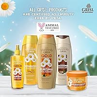 Vista 5 de Grisi Shampoo de Manzanilla, Shampoo Limpiador y Aclarante con Extracto de Manzanilla, Brillo Luminoso, Aclara Naturalmente para un Cabello Suave