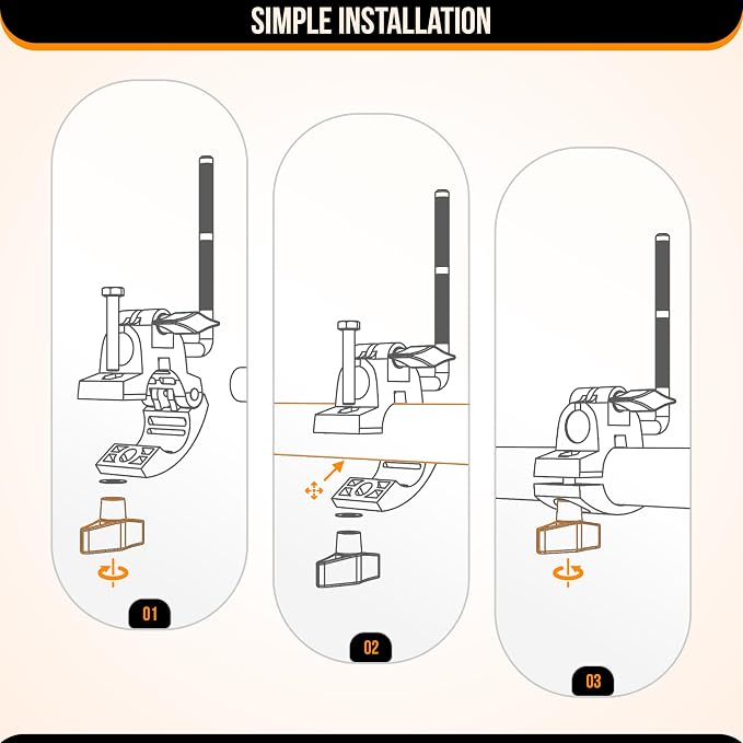 Clamp electrónico para batería 4 vías con adaptador miniatura 4