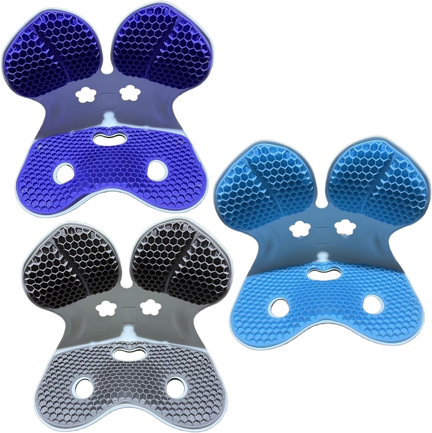 LOUTYTUOシートクッションピロー 尾骨＆坐骨＆腰痛緩和 2個セット