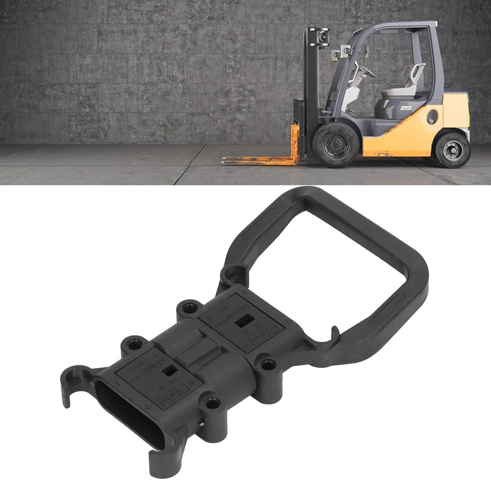 Connettore Rapido Per Batterie, Connettore Di Alimentazione Per Carrelli Elevatori 80A Spina Maschio/femmina A Sgancio Rapido Per Ricarica Batterie Con Terminale Per Apparecchiature Elettriche