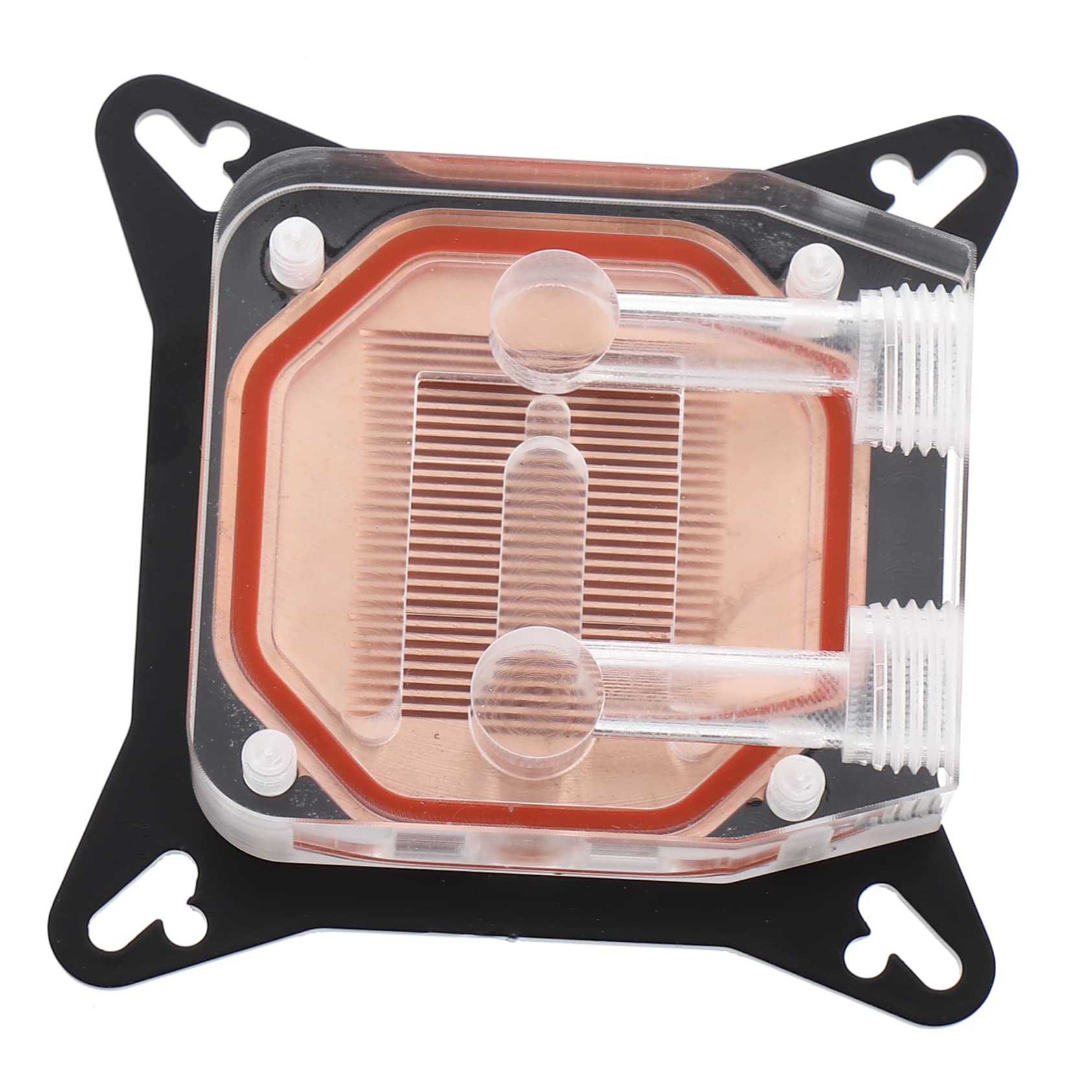 Bloque de agua para GPU SHINEOFI con base de cobre premium y estructura transparente 8