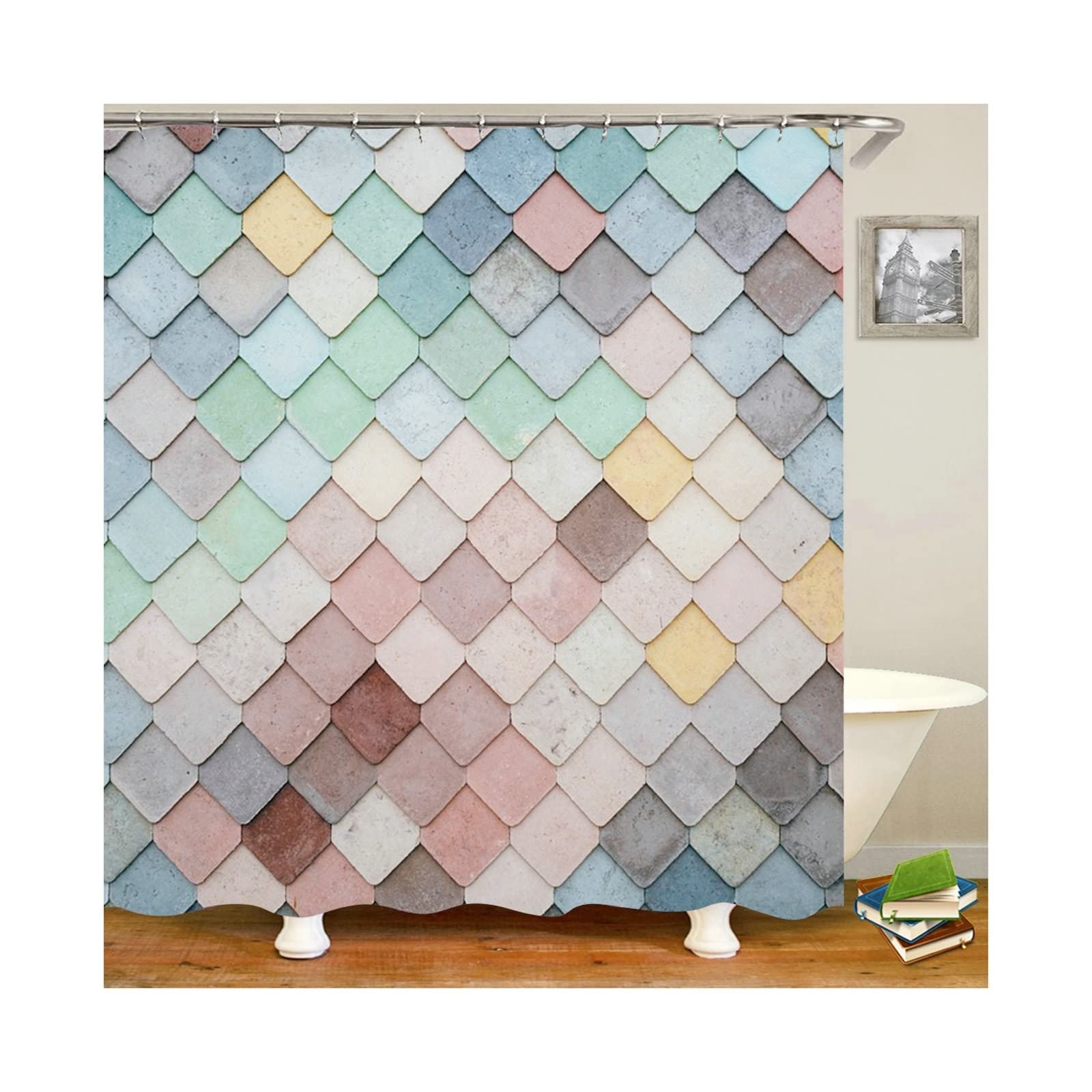 Rideau de salle de bain KnSam pour une douche sereine et un sol toujours sec