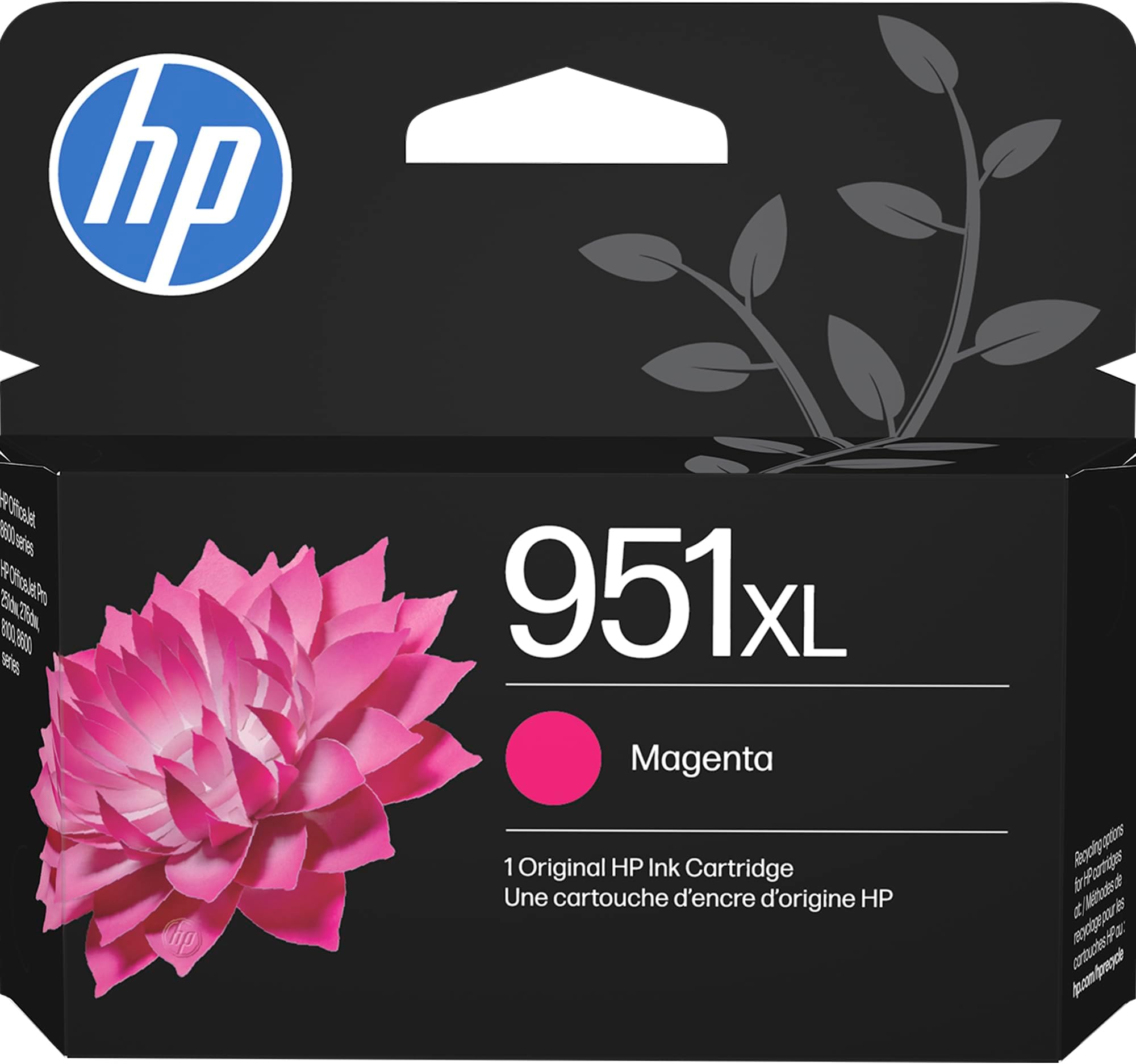 HP 951XL | Ink Cartridge | Magenta | CN047AN, Model Number: CN047AN#140