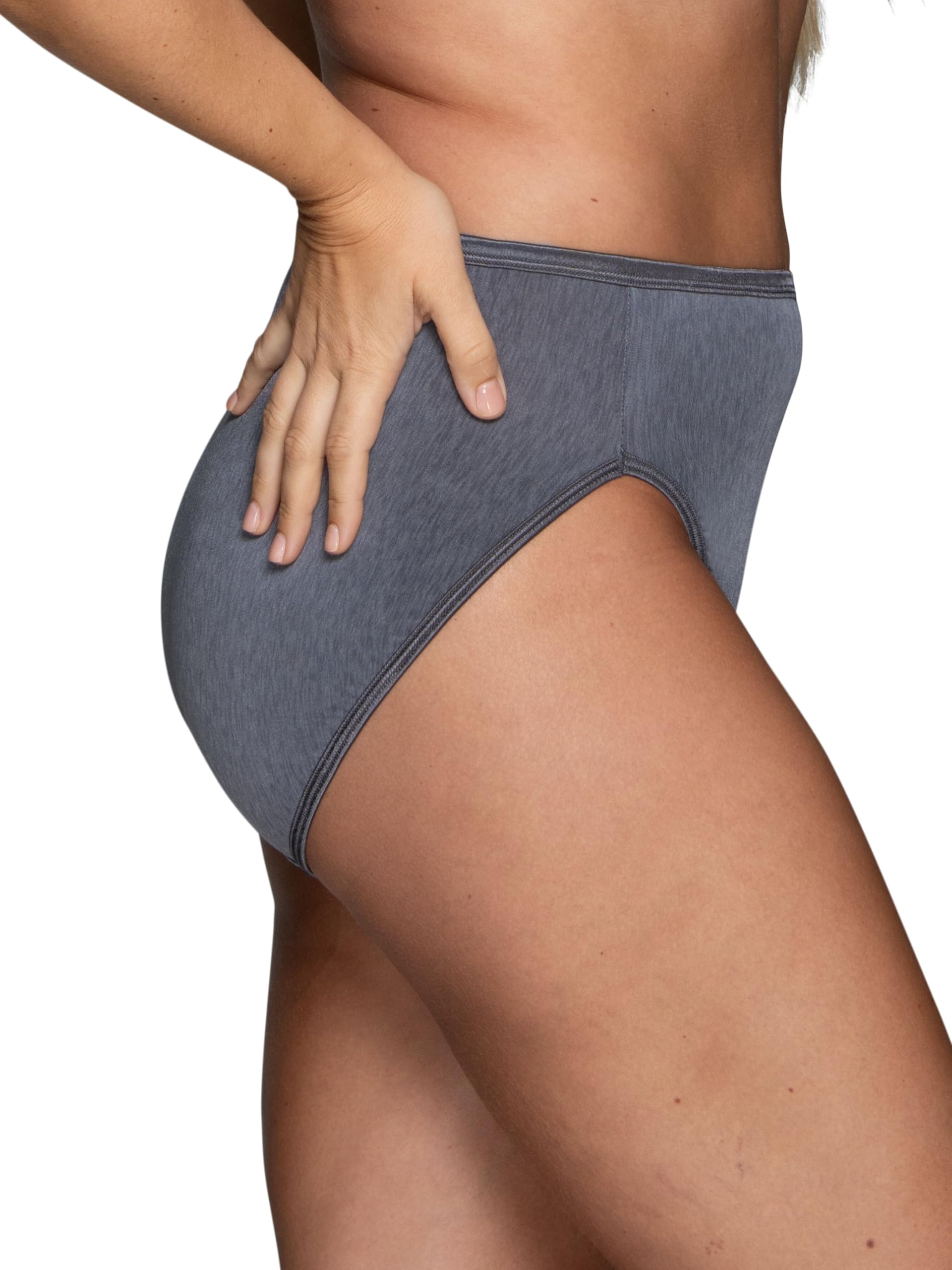 Vanity Fair Bragas de Corte de Iluminación (Tamaño Regular Y Grande) Ropa Interior Mujer (Pack de 1)