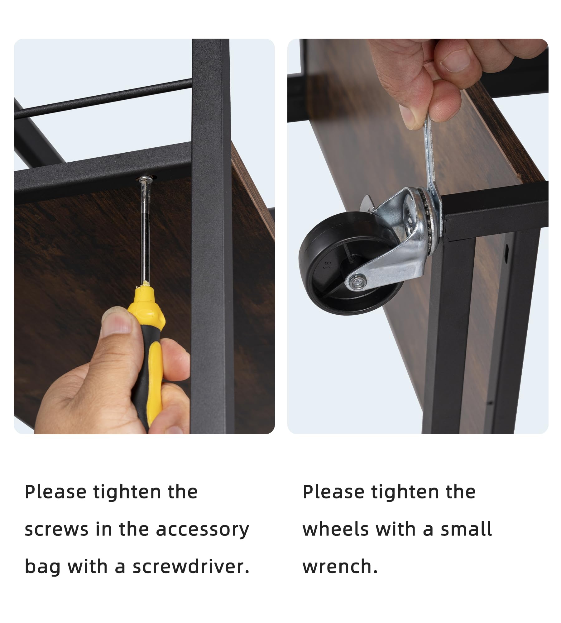Amazon.com: BIBKOK No-Assembly Folding Bookshelf Storage Rack