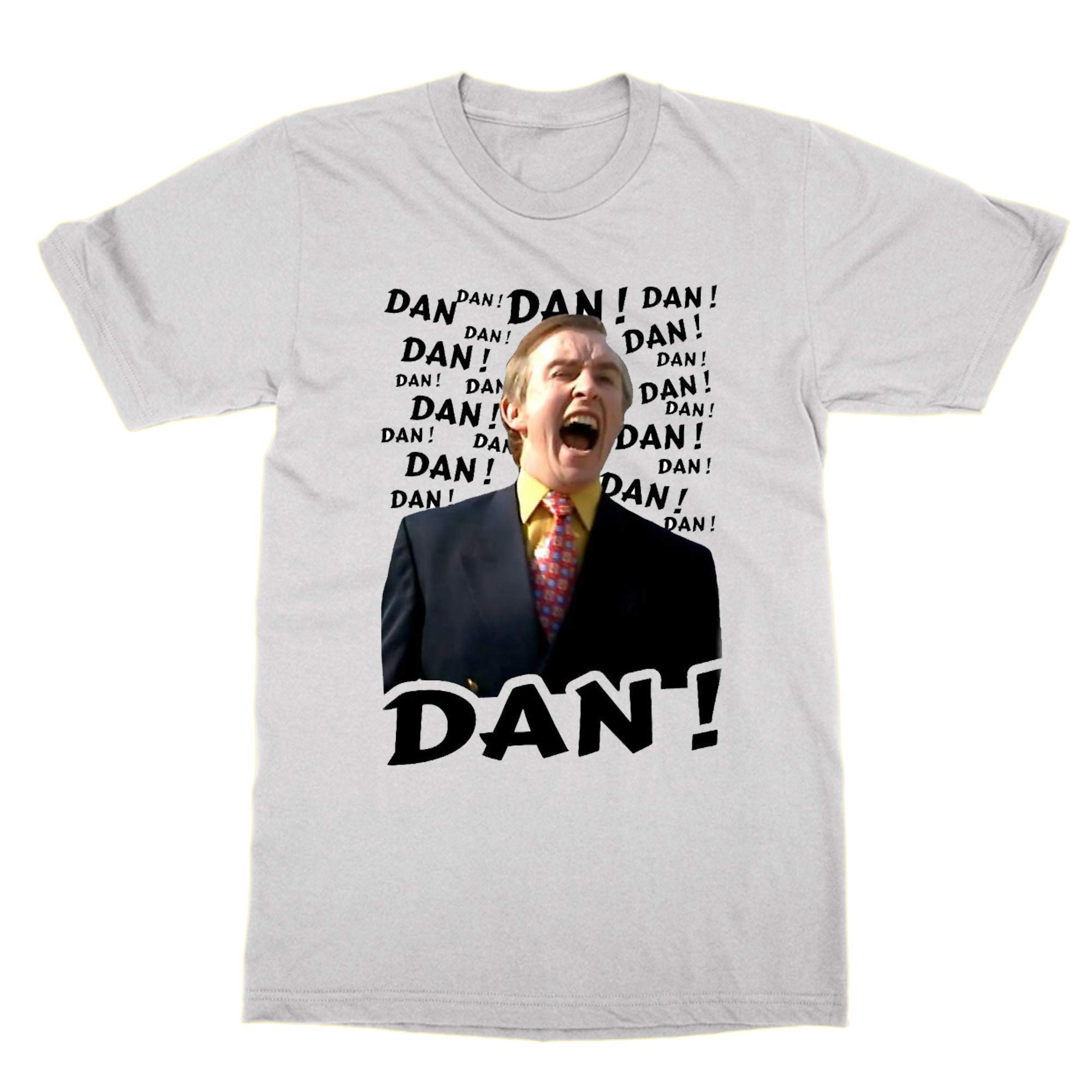 Cliquewear White Alan Partridge Dan T-Shirt (, L)