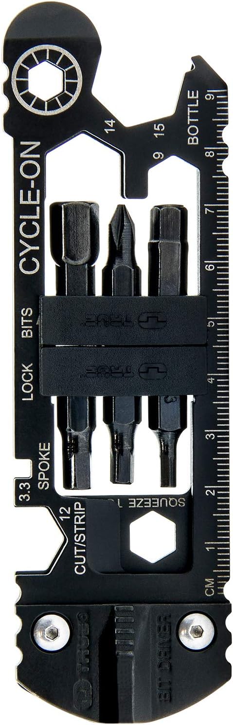 True Utility Cycle-On - 30-Tools-in-1 Slimmest Tool Kit For Your Bike