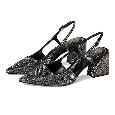 Vince Camuto Sindreea Rhinestone Block Heel Slingback Pump High Women