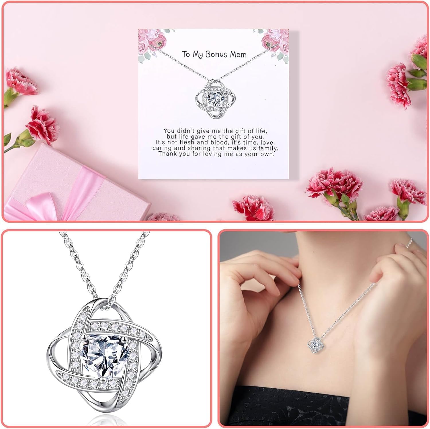 Ithmahco Step Mom Christmas Gifts, Bonus Mom Christmas Gifts, Best Bonus Moms Ever Gift Basket, Stepmom Birthday Gift Ideas From Son Daughter - Image 4