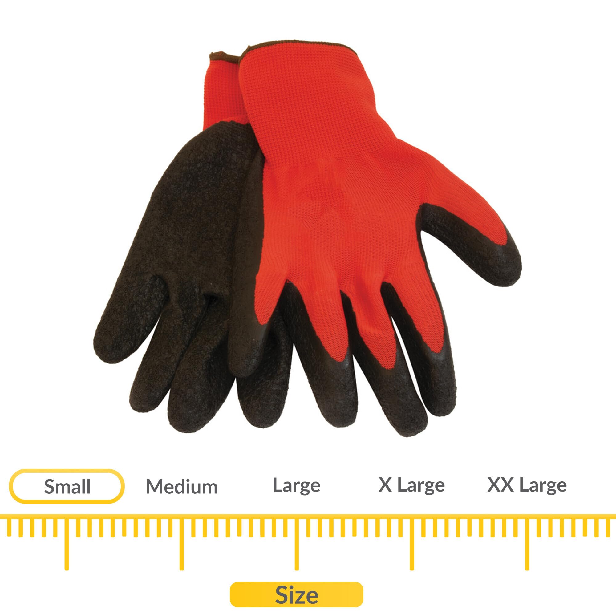 BRIXWELL QKG9-004 Spidey Gloves,Nylon,Latex Coated Small Size