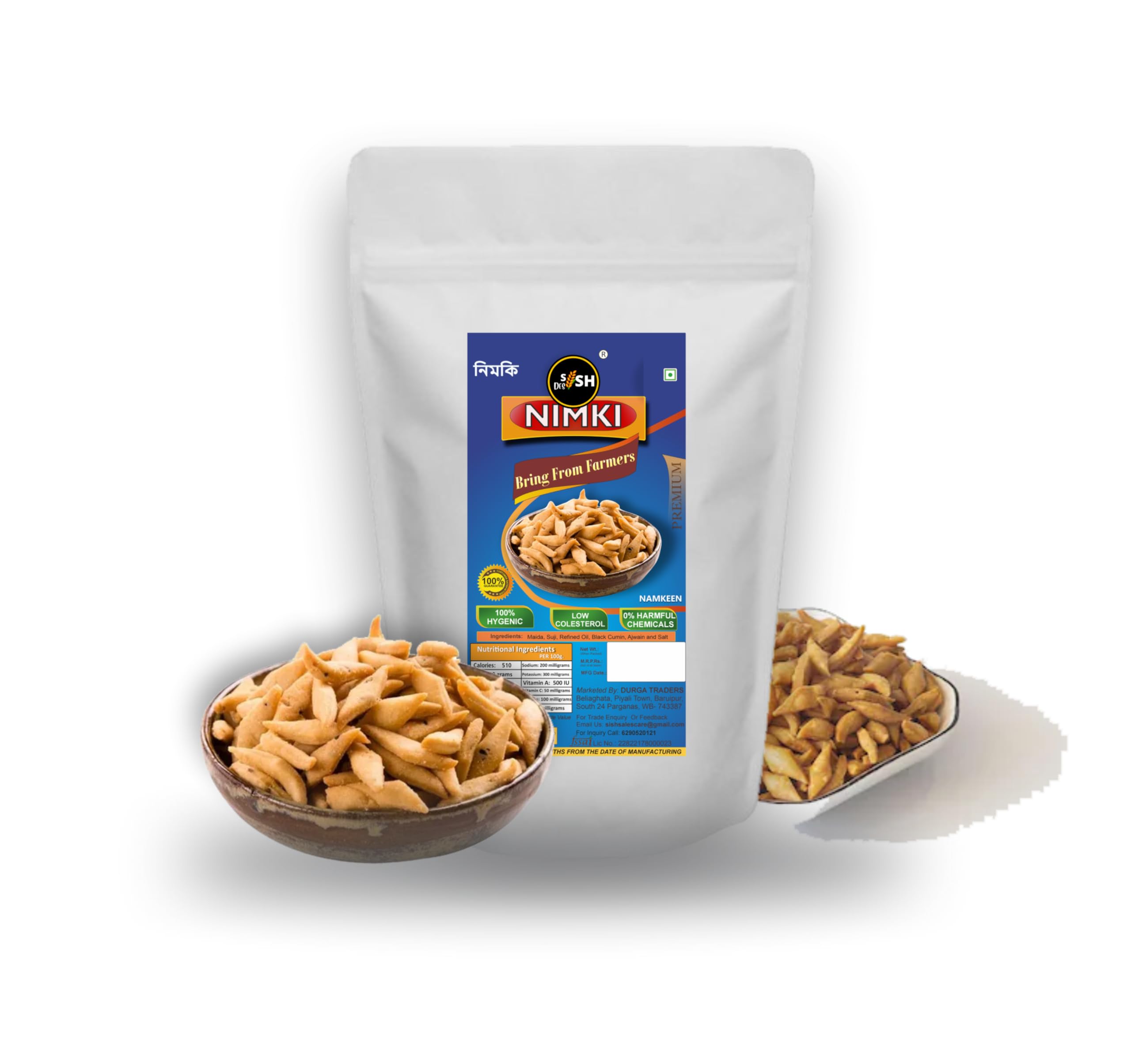Sish Desi Bengali Nimki - Healthy & Tasty for all time snacks - 350g namkeen Fresh/Crunchy/Healthy/Tasty - Bengali Namkeen (B0CNZYLPWD) Amazon Price History, Amazon Price Tracker