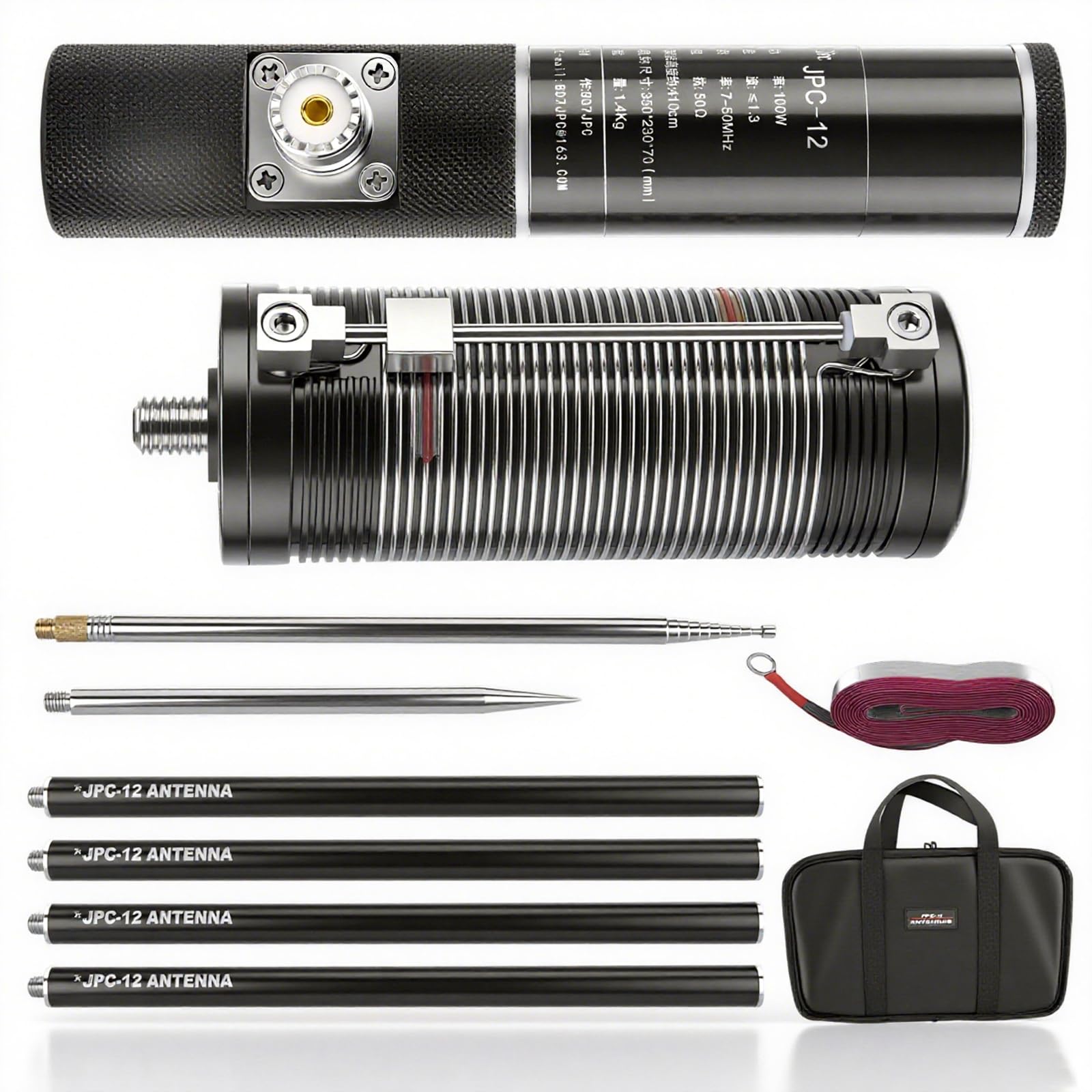 Amazon.com: HF Antenna for Ham Radio JPC-12, 7MHz-50MHz Shortwave