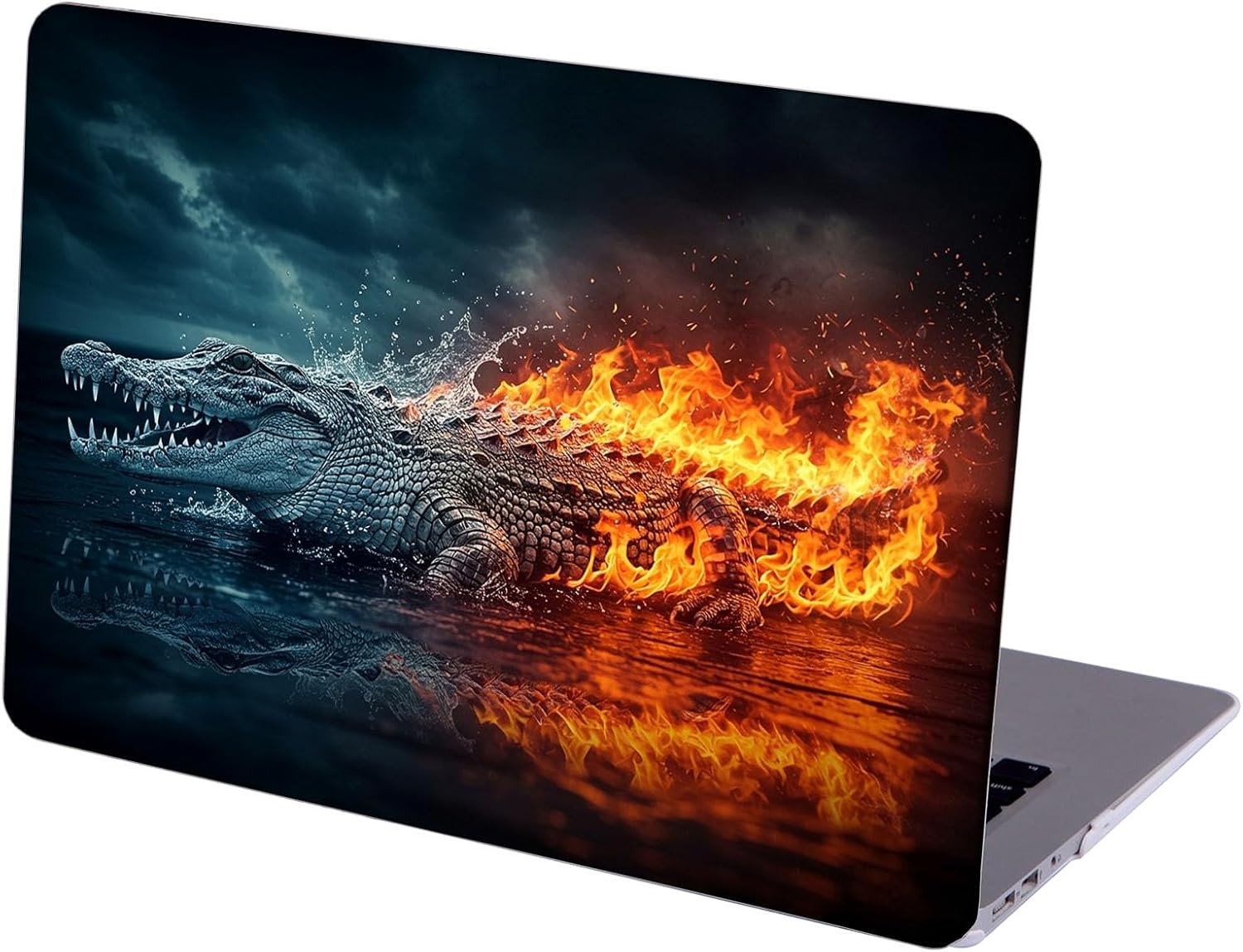 Compatible with MacBook Neo 13-inch, Hard Shell Case with Keyboard Cover and Screen Protector (A3404 A18 Pro chip, 2026 Release) - Alligators MC21159