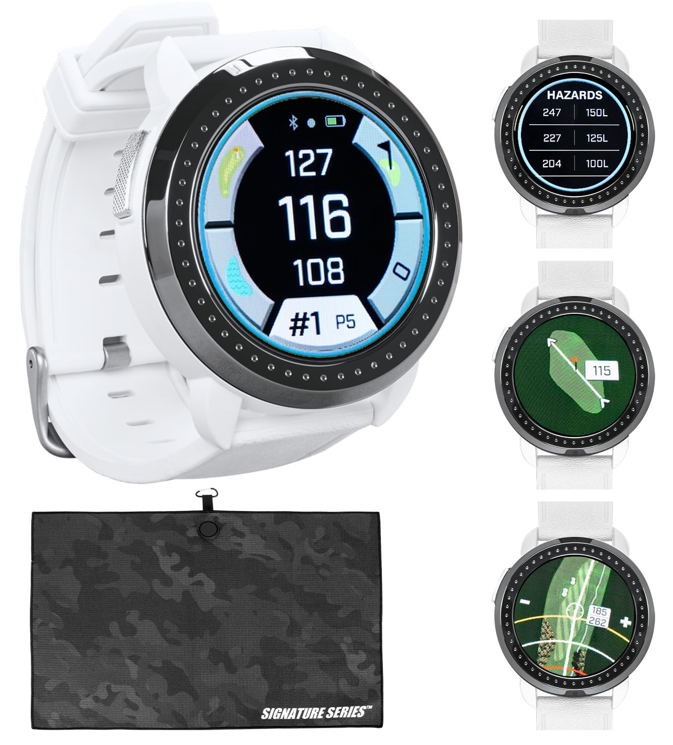 Amazon.com: Bushnell Golf iON Elite GPS Smartwatch (White