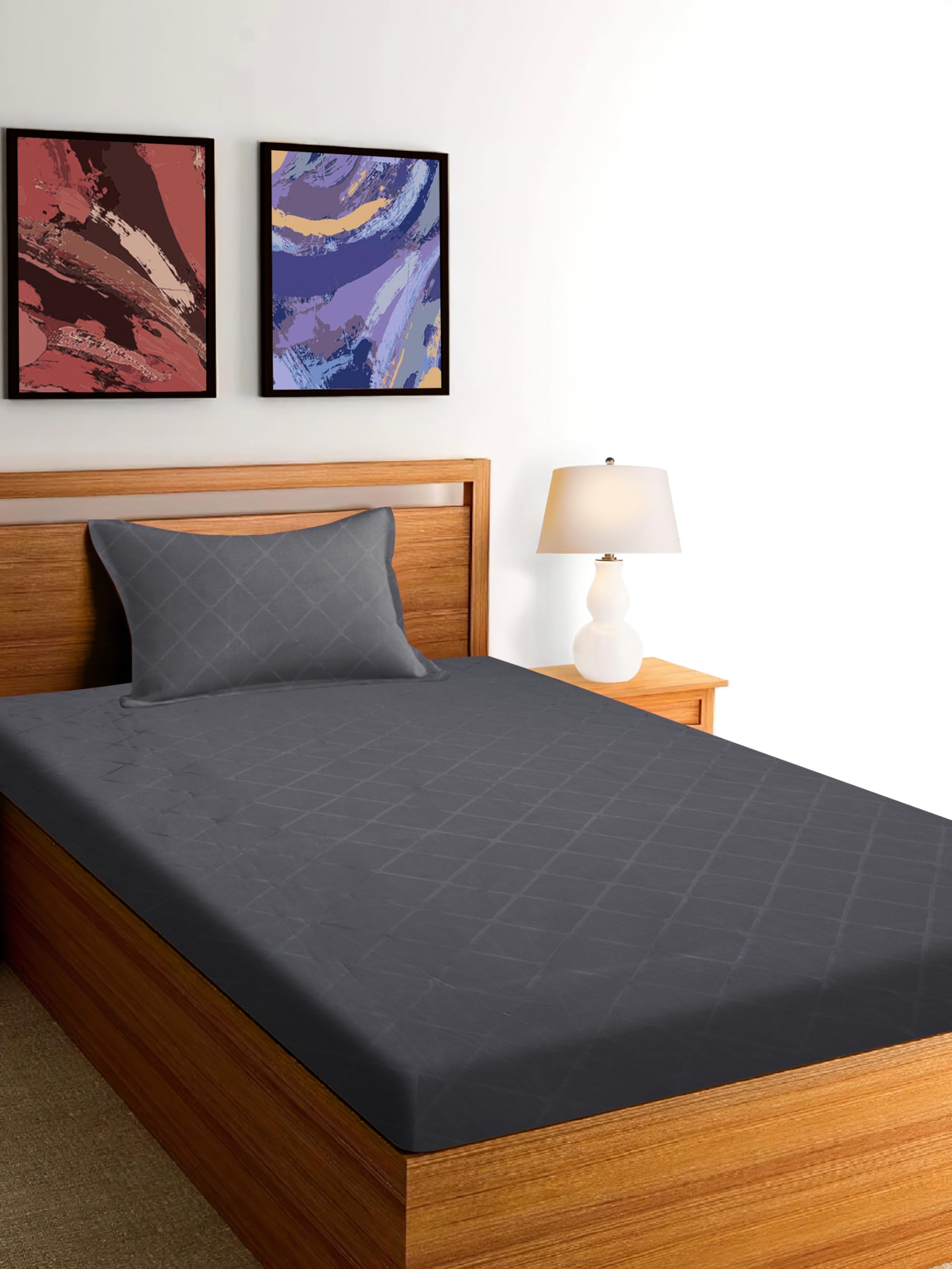 Amazon Brand – Umi Super Soft Brushed Microfiber Cotton Single Bedsheet with Pillow Cover,Bedsheet 60X90(Inches) Pillow Cover 17X27(Inches) Bedsheet for Single Bed (B0CVF2917B) Amazon Price History, Amazon Price Tracker