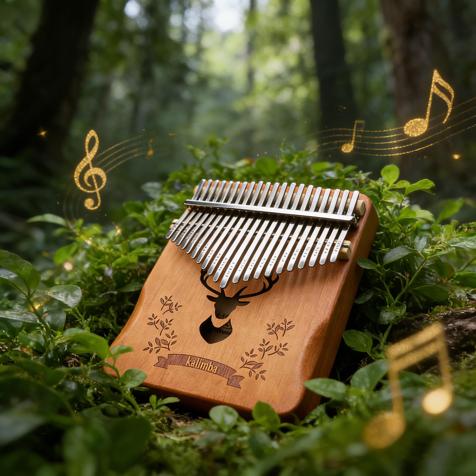 Kalimba, pianoforte da 21 pollici, armonie ricche di alta qualità per principianti e uso da viaggio