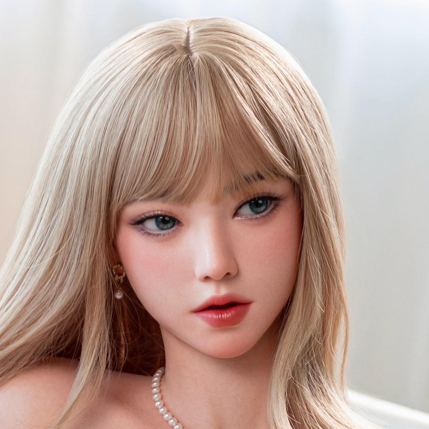 ぬいぐるみ・人形・置物 手足稼働 胡粉ヘッド付ドール 芸者『真琴』1/6