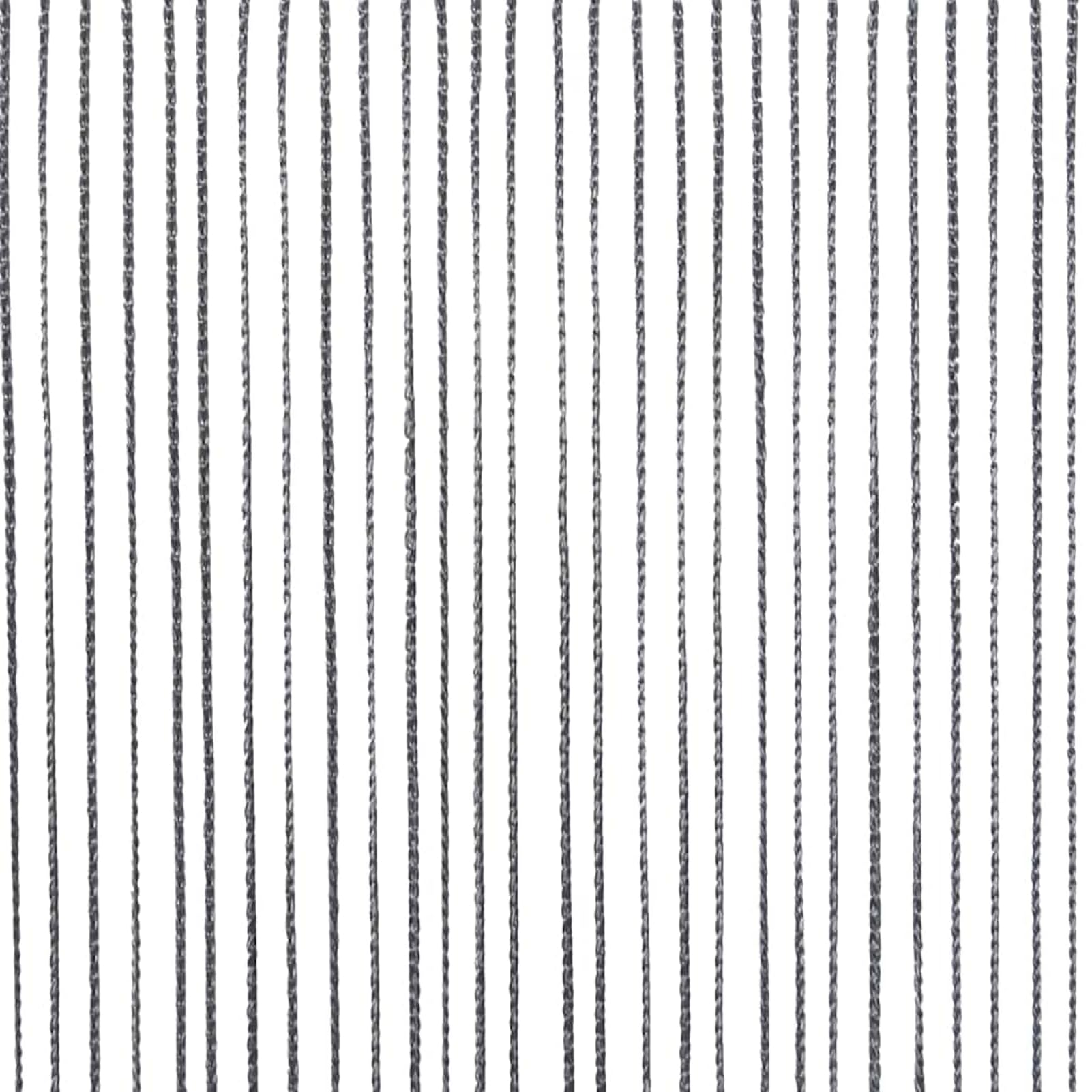 Homgoday Anthrazit Fadenvorhang 140x250cm, 2 Stück, Polyester, Tür-/Fensterdekoration Model4102052