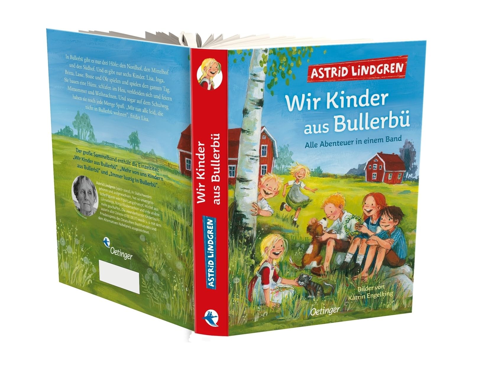 Wir Kinder aus Bullerbü. Alle Abenteuer in einem Band: Modern und farbig illustriert von Katrin Engelking: 1-3