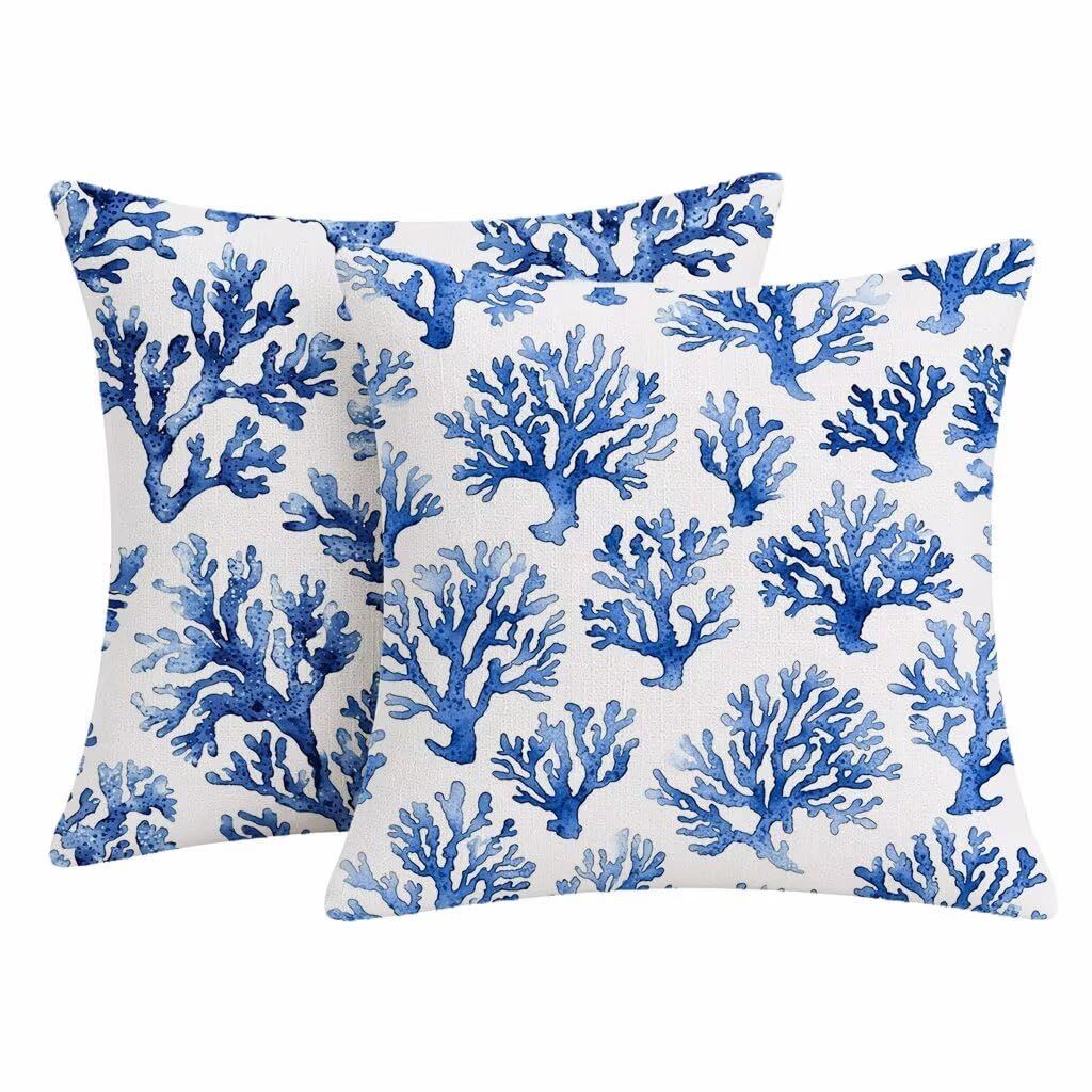 Housse coussin exterieur impermeable blanc 60x60 taie oreiller de jardin