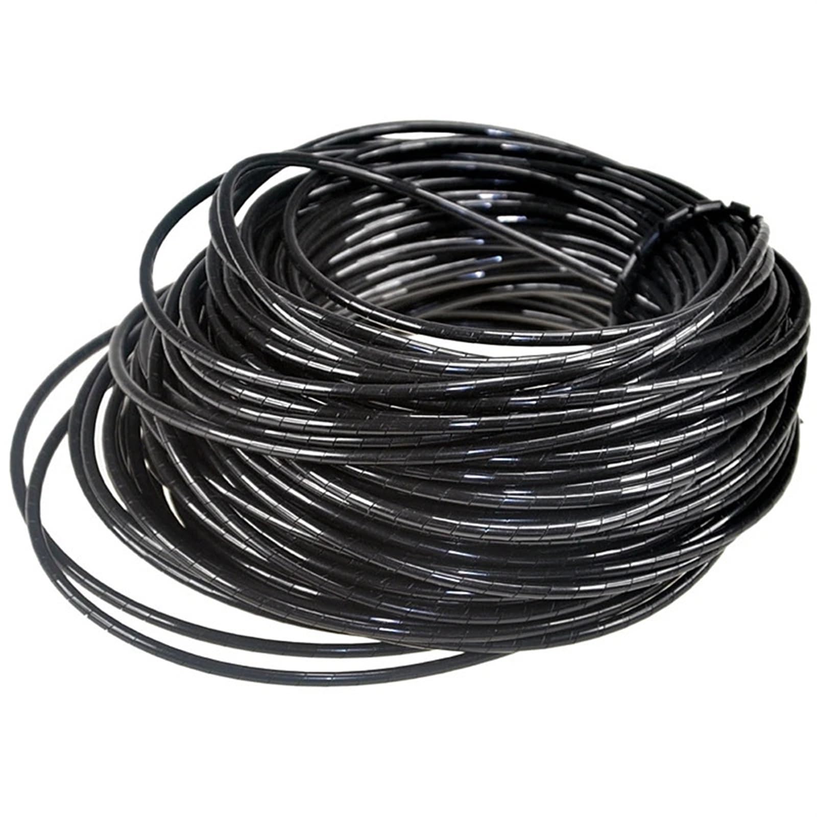 Gaine de protection de tube d'enroulement en spirale pour réparer le désordre des câbles