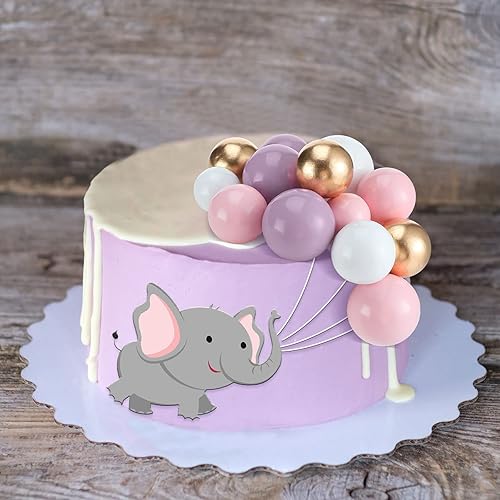 Miniatura 83 de 108 bolas para decoración de tartas, decoración de cupcakes, globos de espuma para hornear pasteles, boda, aniversario, decoración de cumpleaños