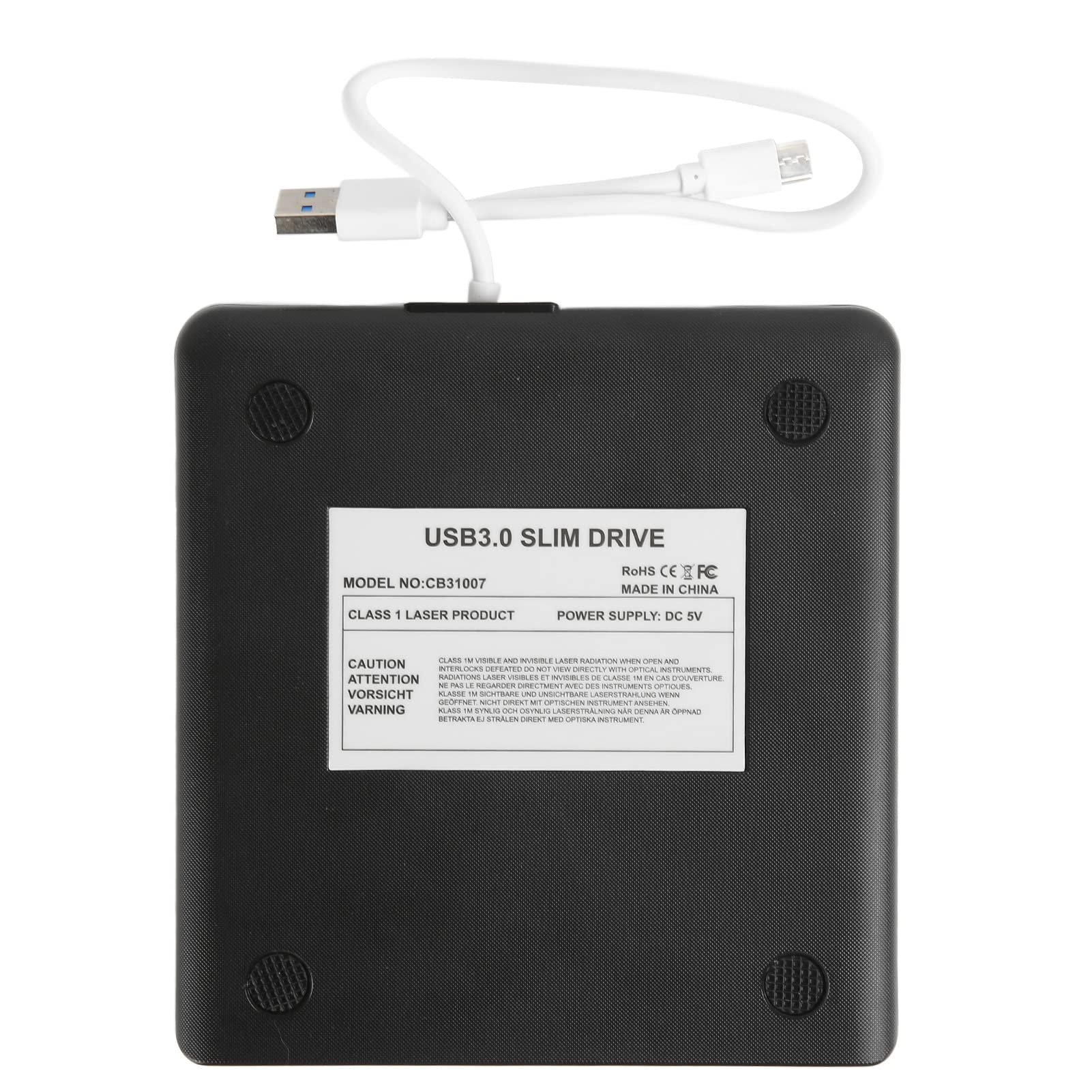 PC用DVDドライブコンピュータCD USB 3.0ポータブル外付け光学式ドライブCD-ROM/DVD-ROMプレーヤー（Windows 10および8用）ラップトップデスクト n5ksbvb Amazon.co.jp: 外付けCD・DVDドライブ/バーナー、USB3.0/Type C CD DVD
